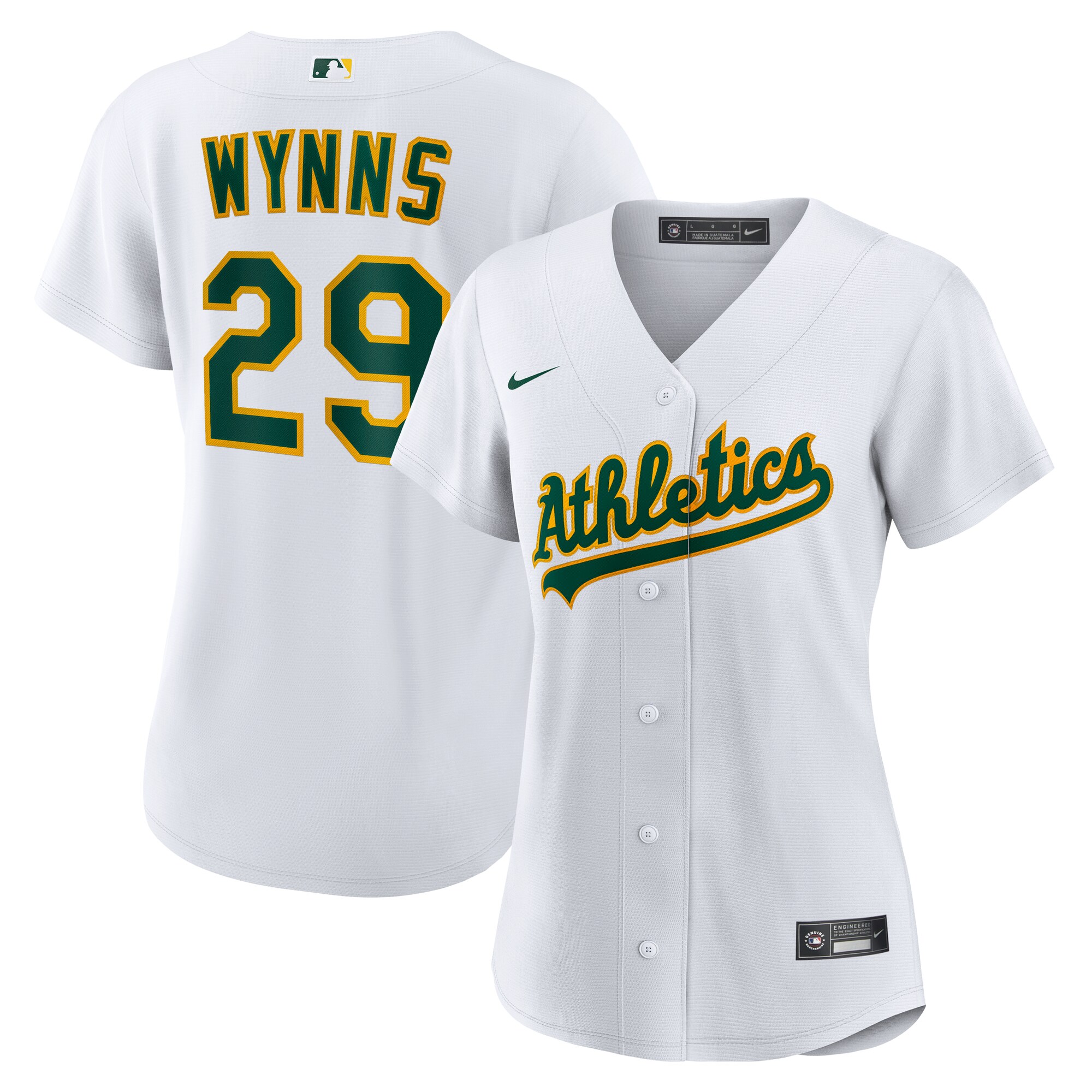 Austin Wynns Athletics Women's Home Jersey - White