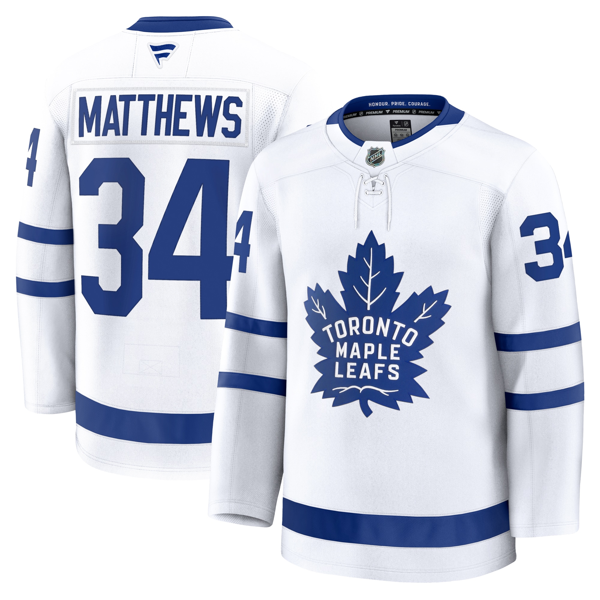 Auston Matthews Toronto Maple Leafs Fanatics Away Premium Jersey