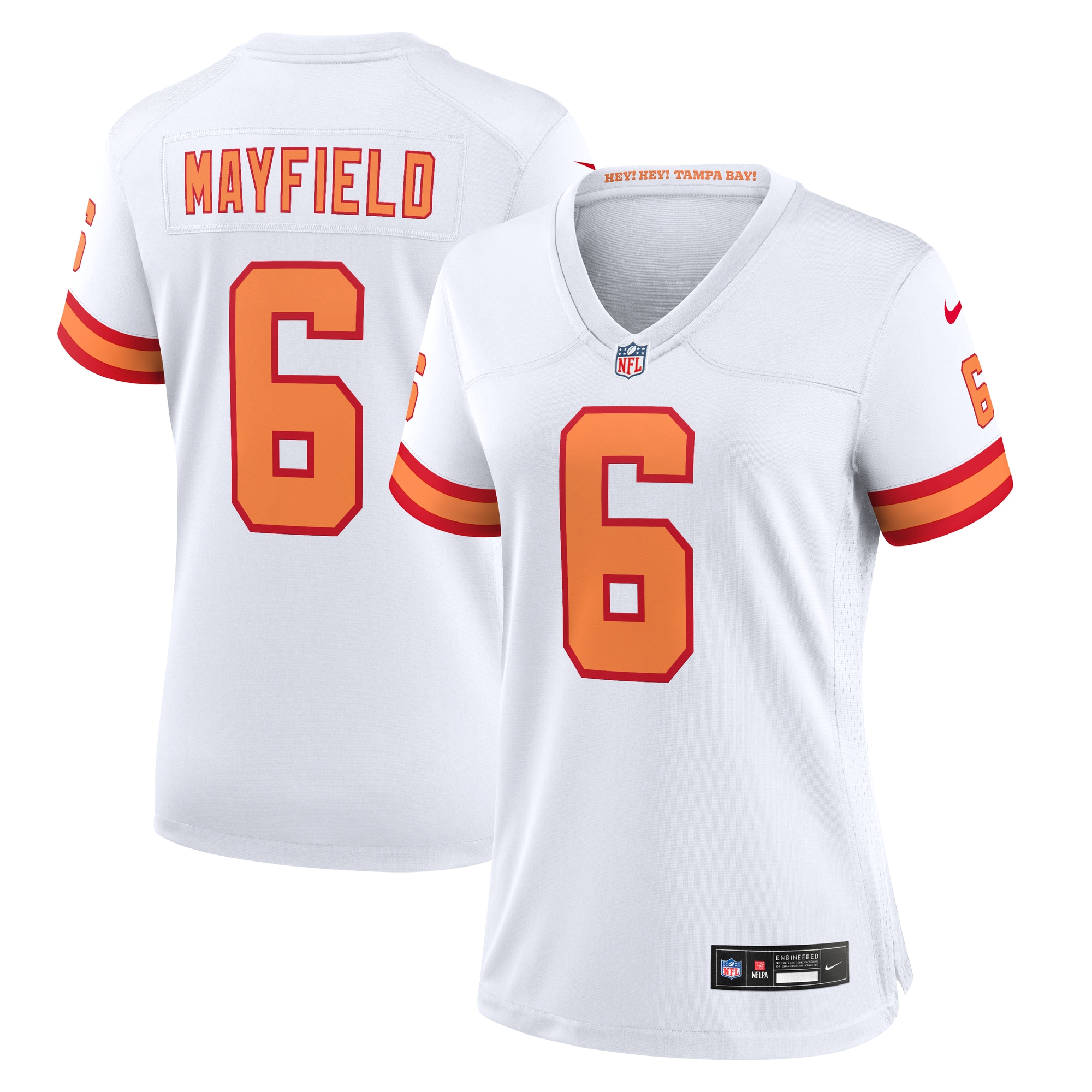 Baker Mayfield '76 Tampa Bay Buccaneers Women's Game Jersey - White