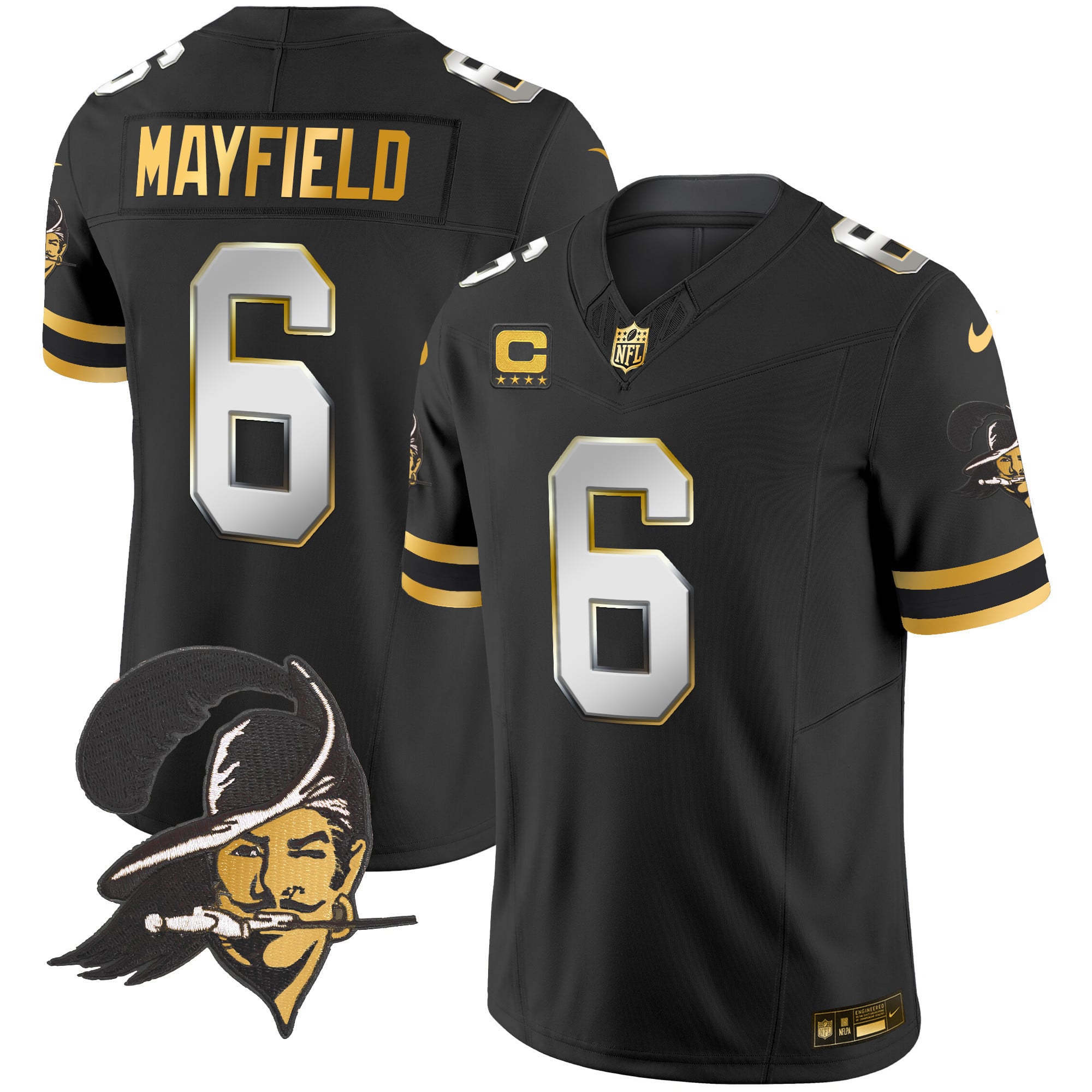 Baker Mayfield Black Jersey - Baker Mayfield Buccaneers Black Jersey