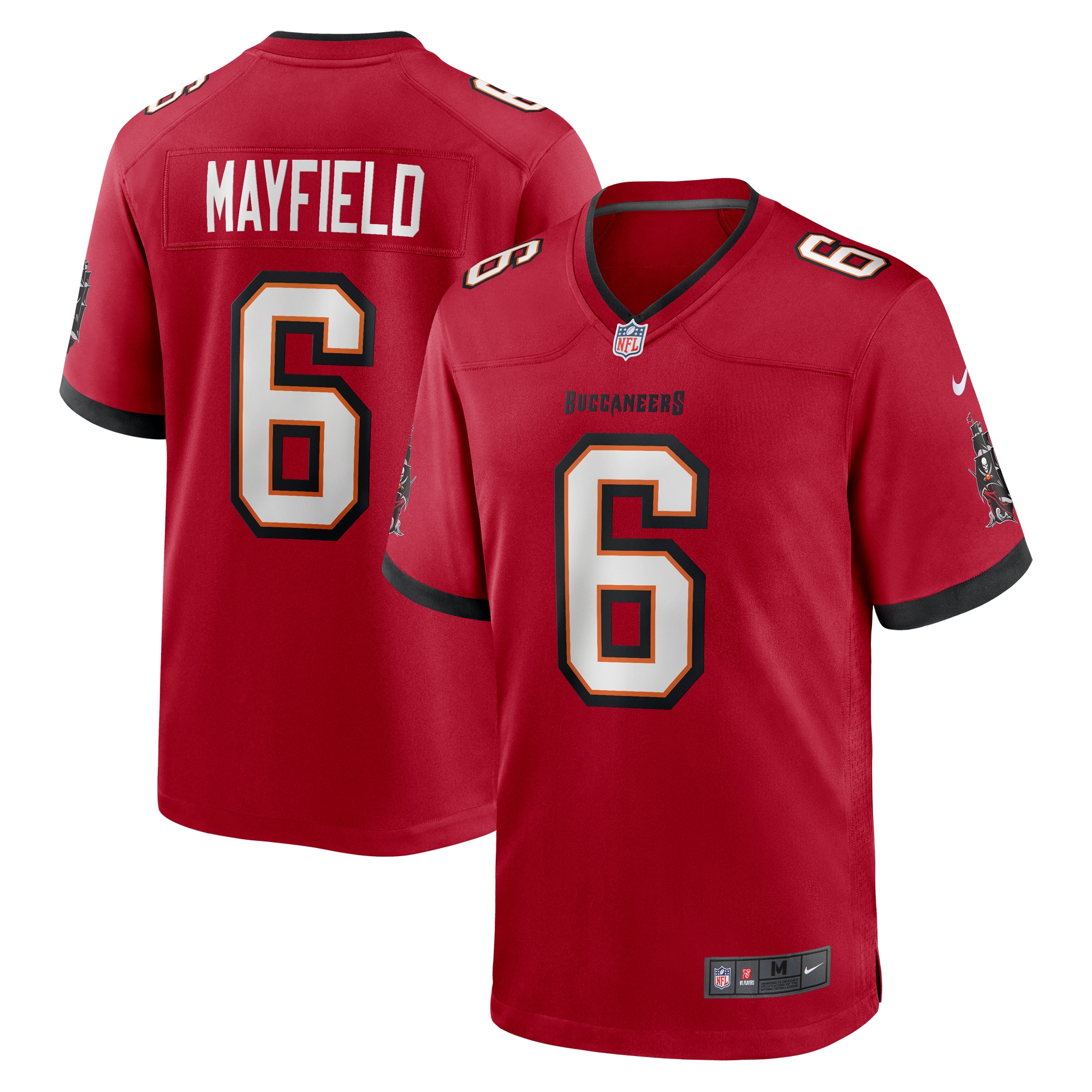 Baker Mayfield Tampa Bay Buccaneers Team Game Jersey