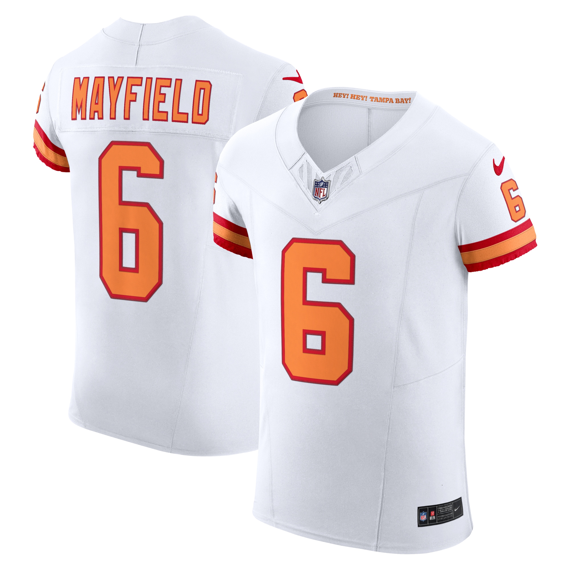 Baker Mayfield Tampa Bay Buccaneers The '76 Jersey Vapor F.U.S.E. Elite Jersey - White