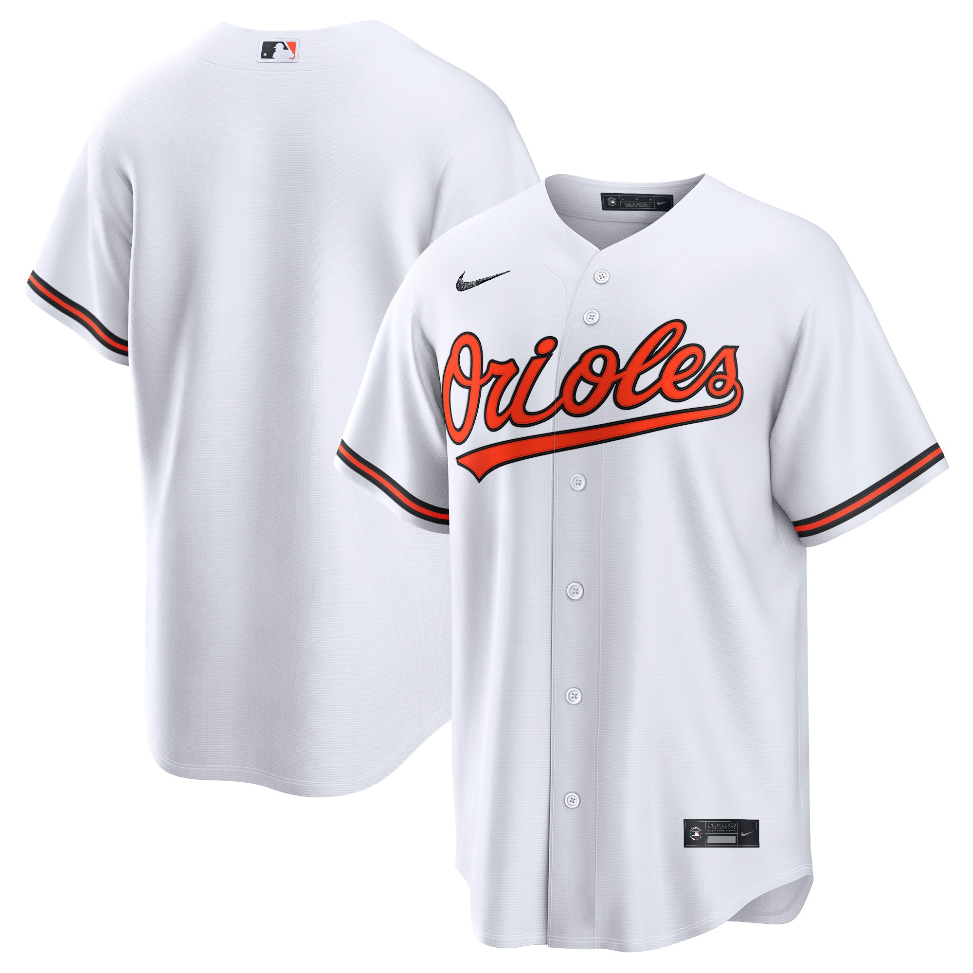 Baltimore Orioles Home Jersey - White