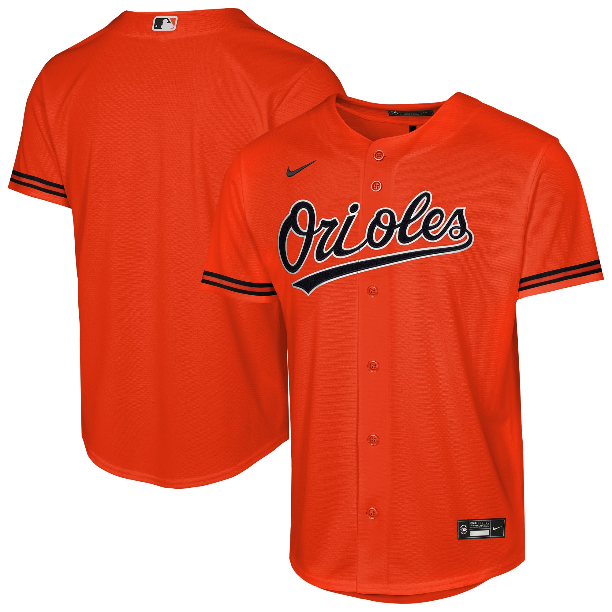 Baltimore Orioles Youth Alternate 2 Jersey - Orange