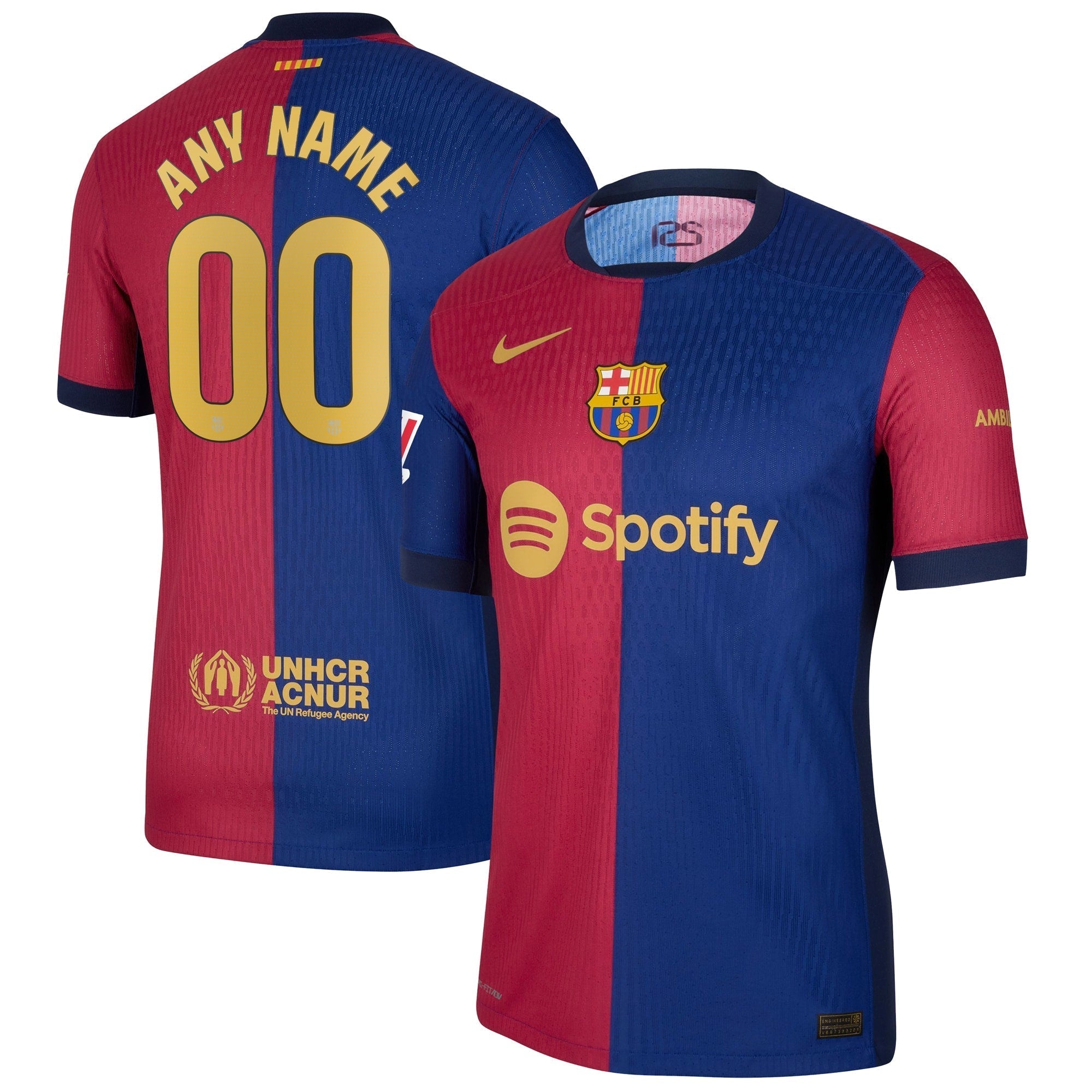 Barcelona 2024/25 Home Jersey - FC - Customizable Nike