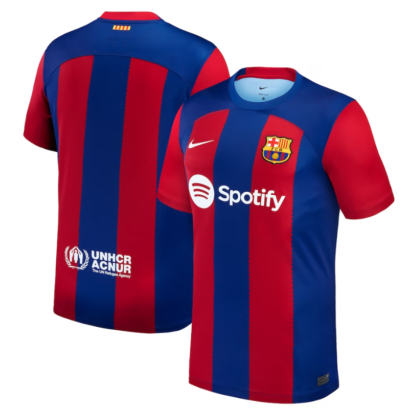 Barcelona Home Jersey 2024/25 - Nike - Blue & Red Stripes