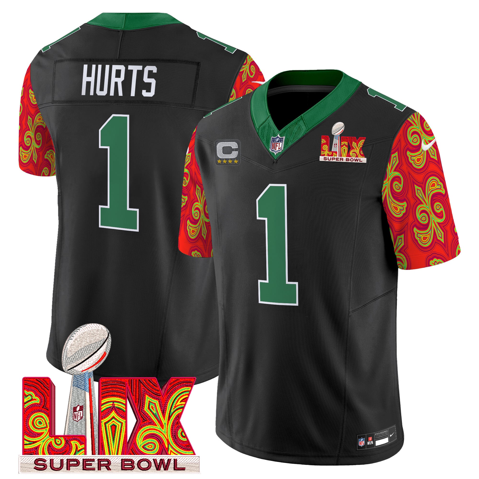Alternative view of Barkley Giants Super Bowl Jersey - Nike Limited Edition