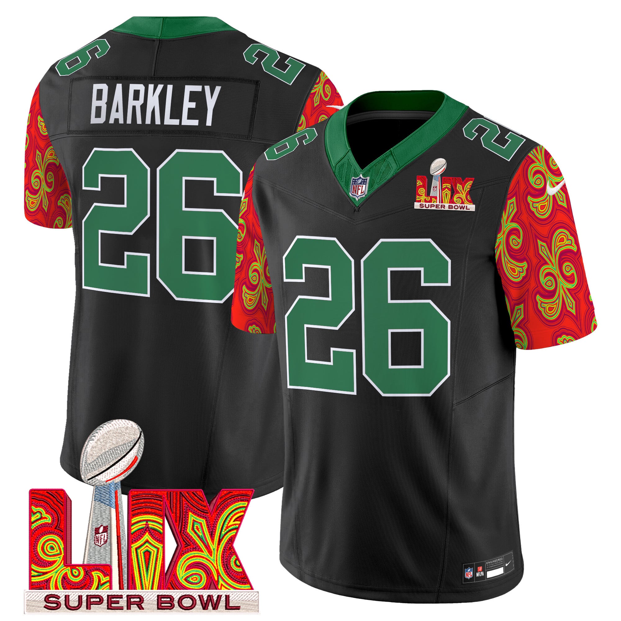 Barkley Giants Super Bowl Jersey - Nike Limited Edition