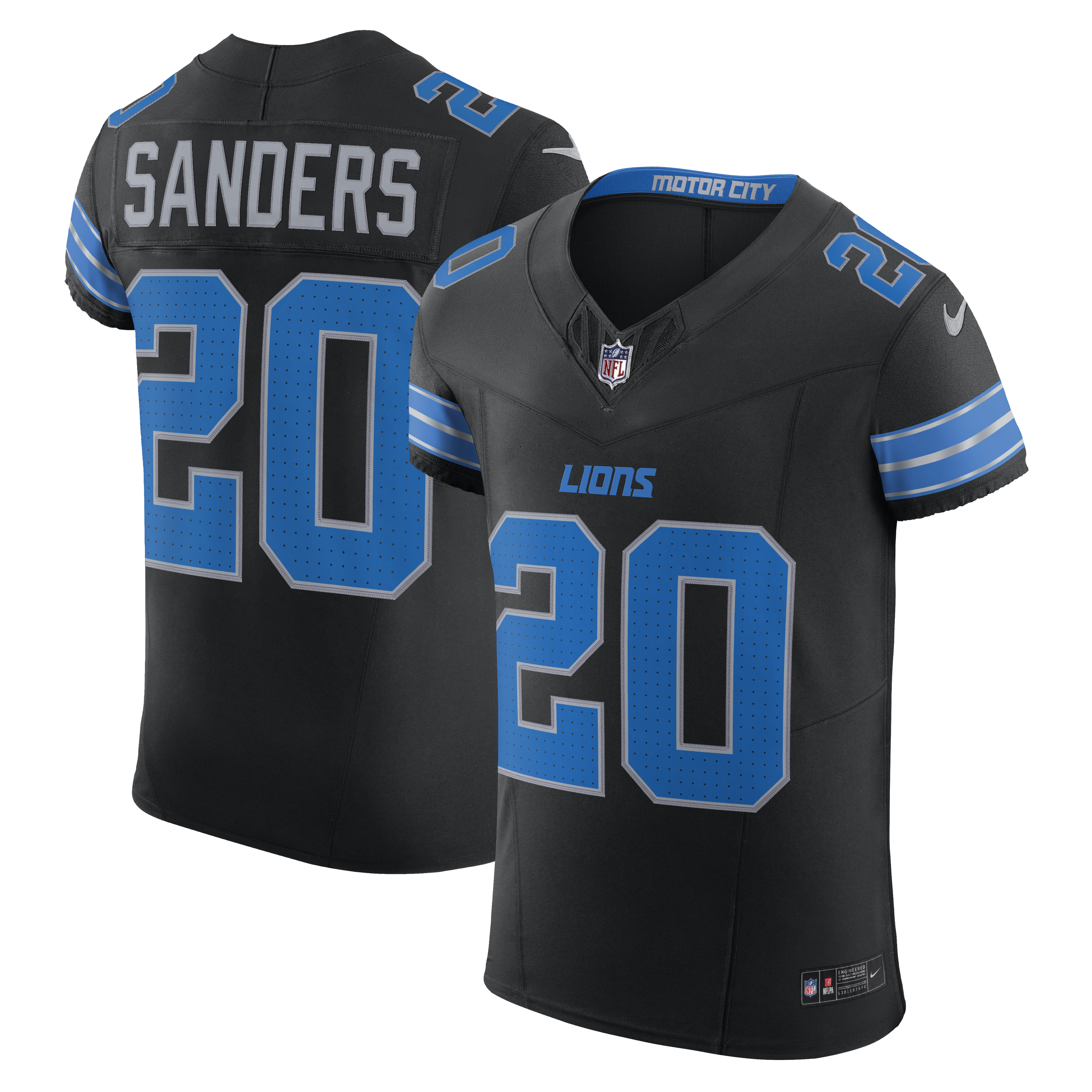 Barry Sanders Detroit Lions Alternate Vapor F.U.S.E. Elite Jersey