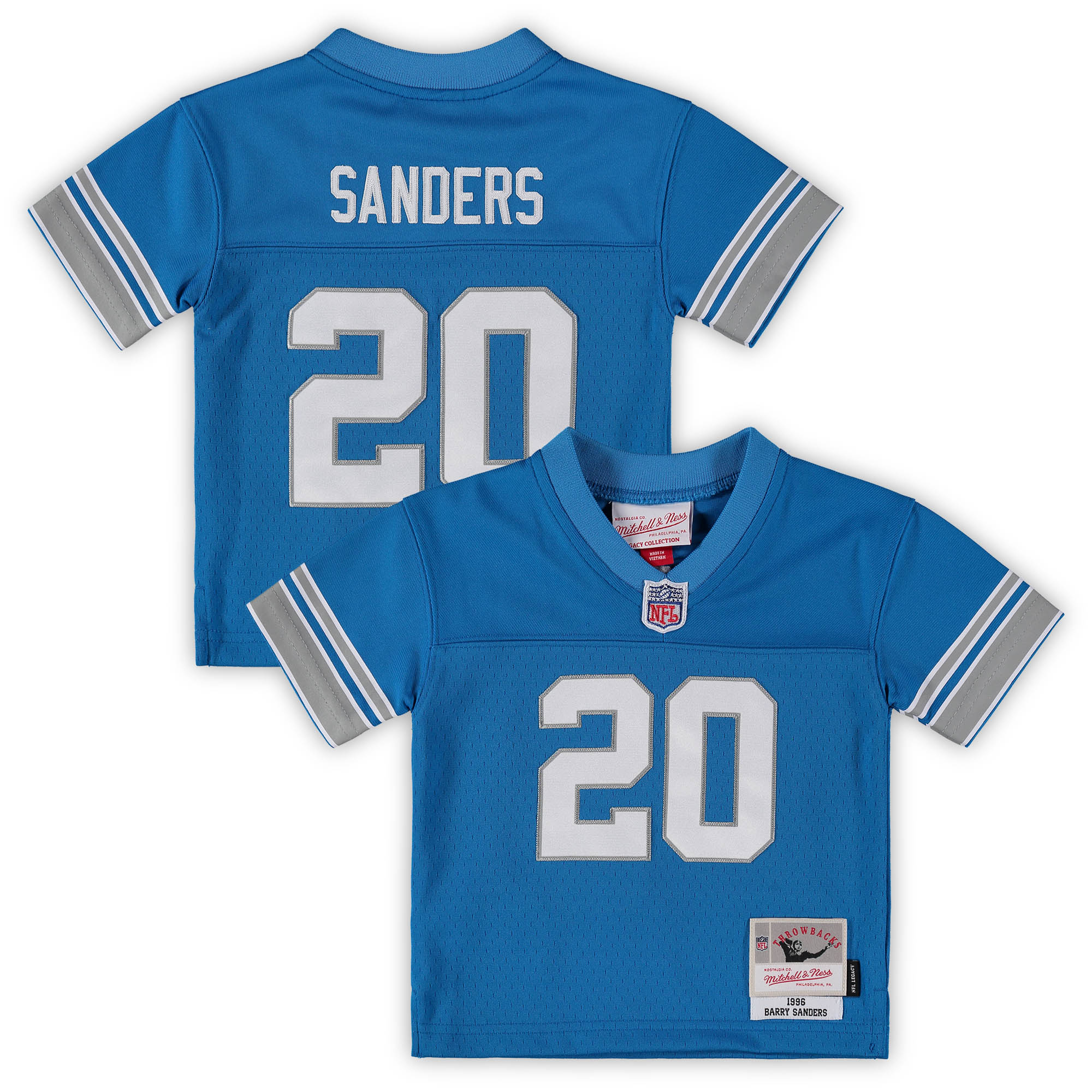 Barry Sanders Detroit Lions Infant 1996 Retired Legacy Jersey - Blue