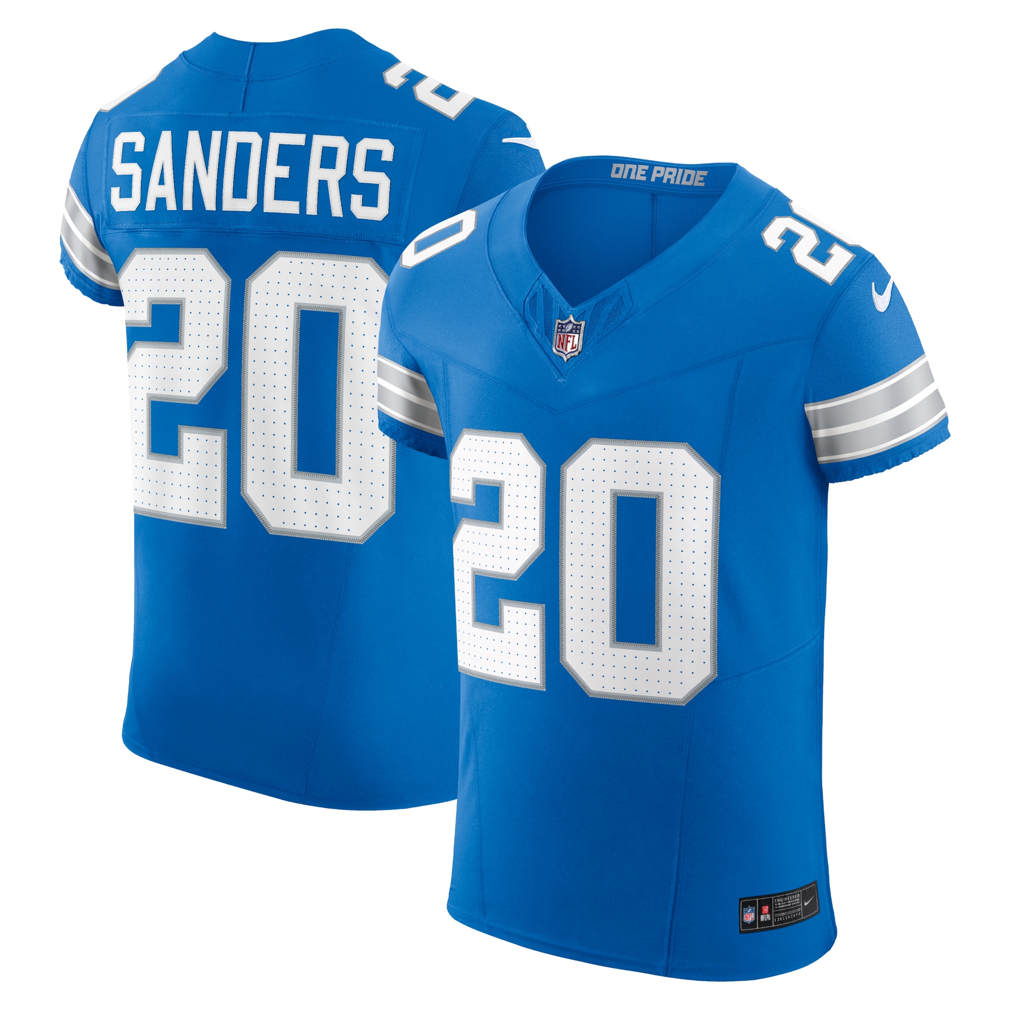 Barry Sanders Detroit Lions Vapor F.U.S.E. Elite Jersey