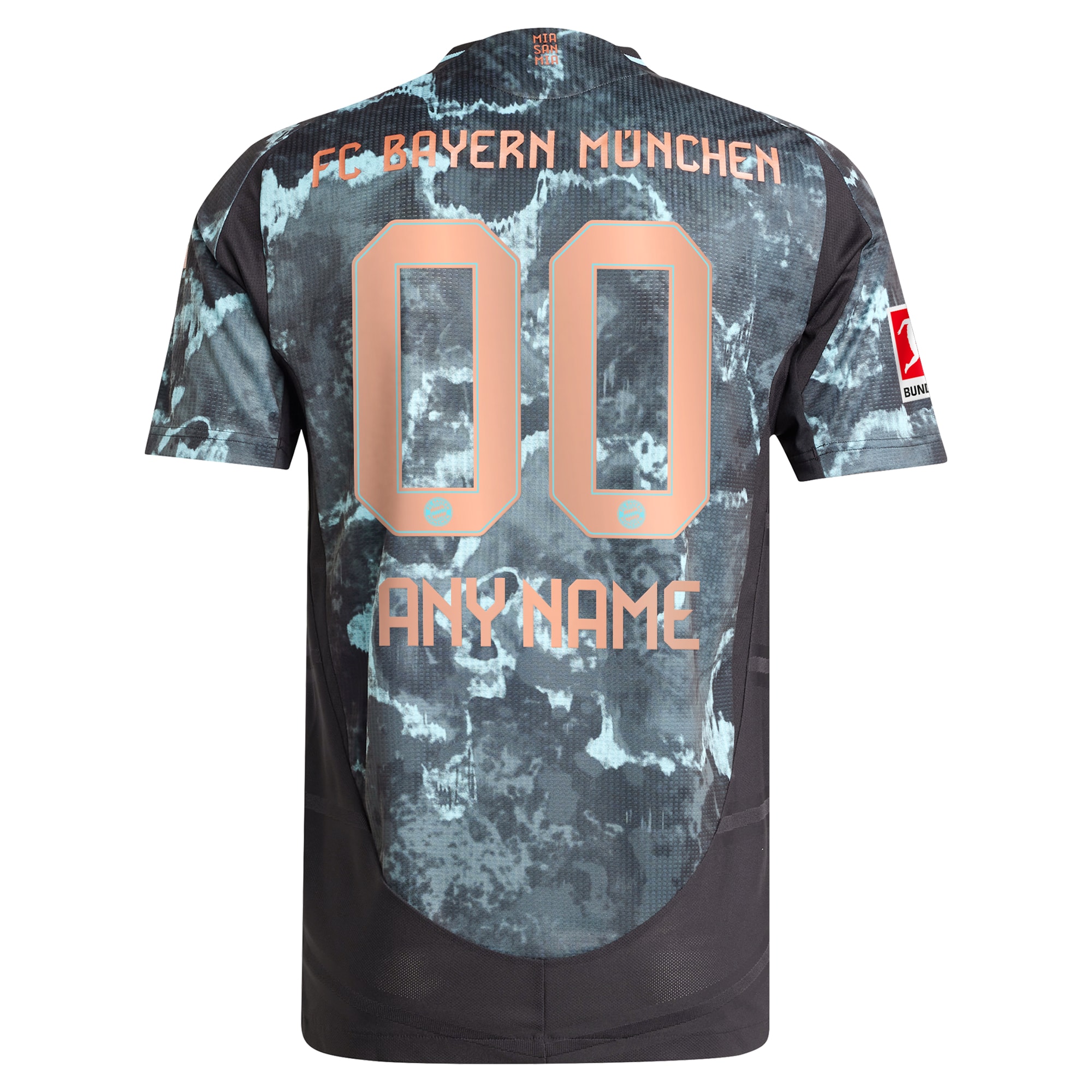 Alternative view of Bayern Munich 2024-25 Third - Adidas Jersey - Custom