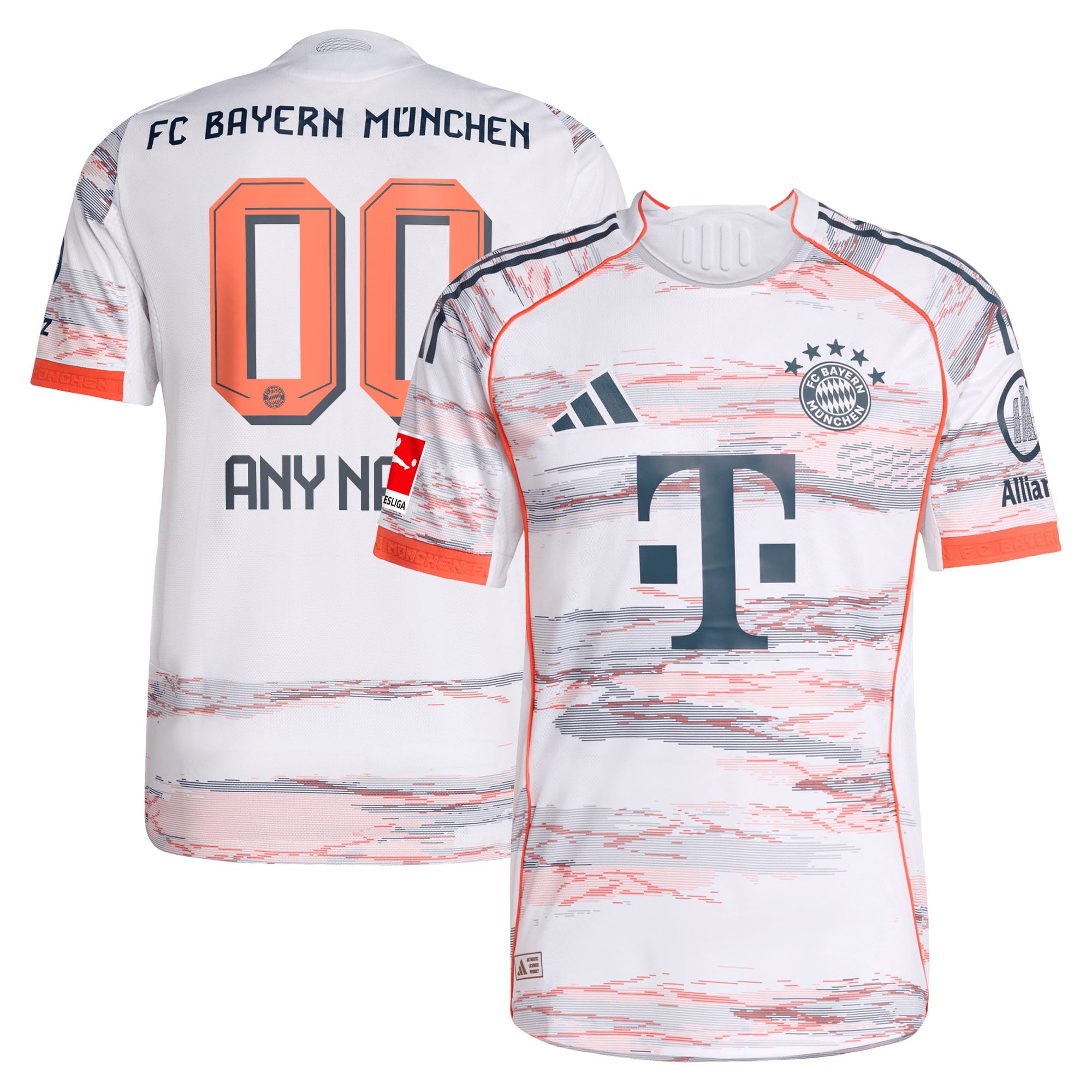 Bayern Munich 2025/26 Away Custom Jersey