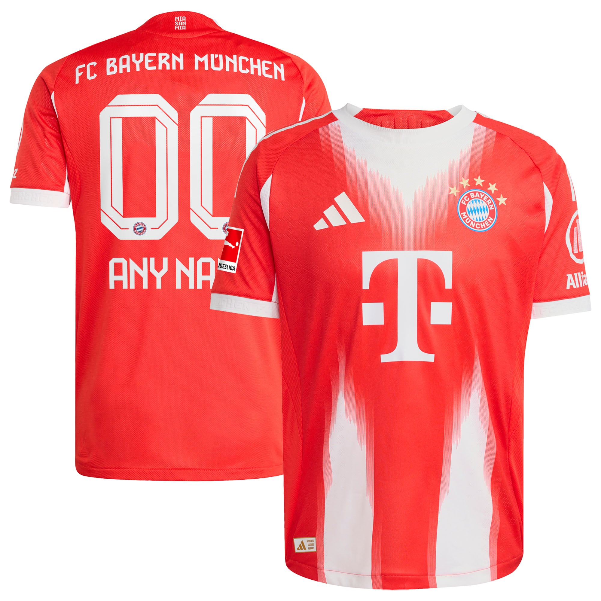 Bayern Munich 2025/26 Home Custom Jersey