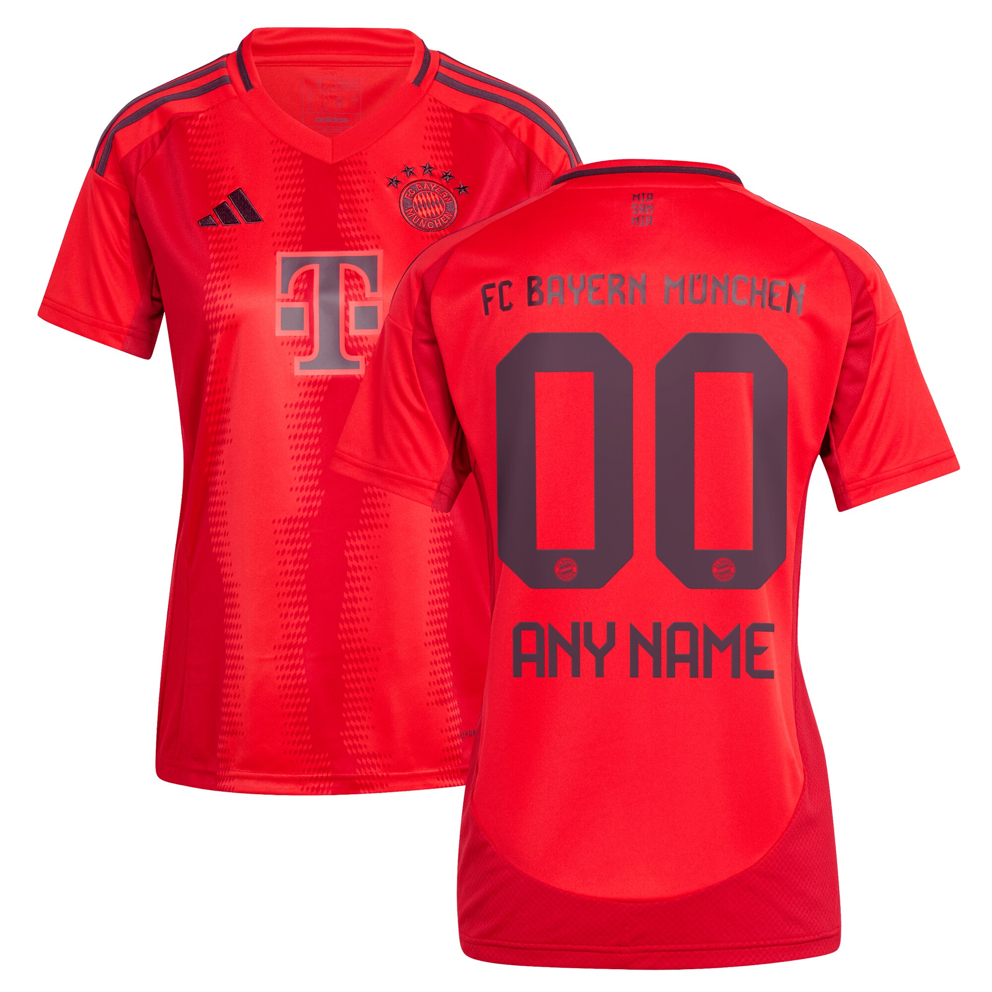 Bayern Munich Red Jersey - Adidas - Custom Name & Number