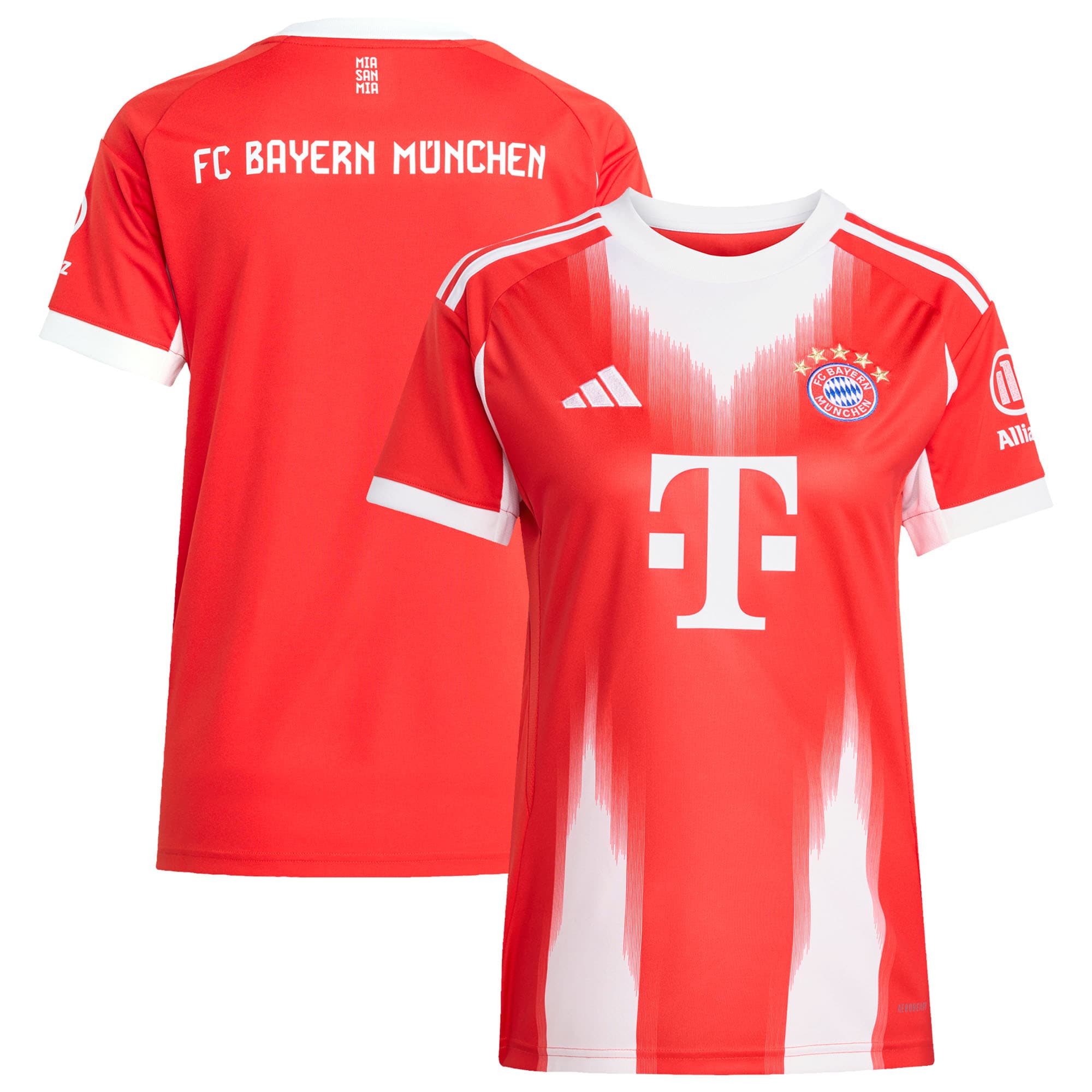 Bayern Munich Women's 2025/26 Home Jersey - Red