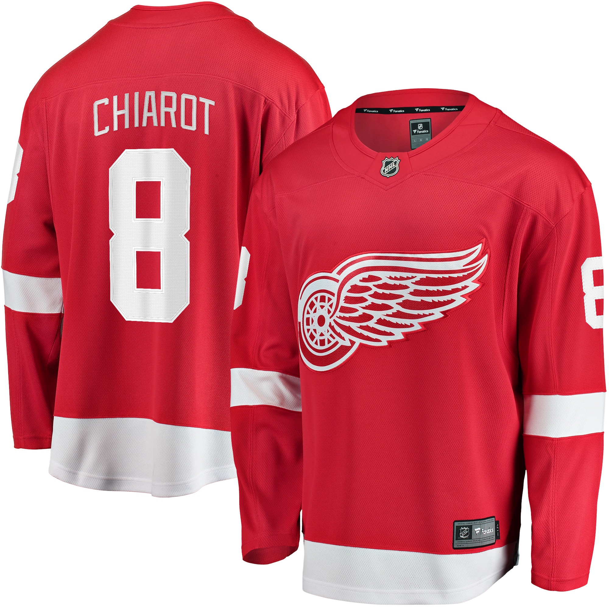 Ben Chiarot Detroit Red Wings Fanatics Home Breakaway Player Jersey - Red