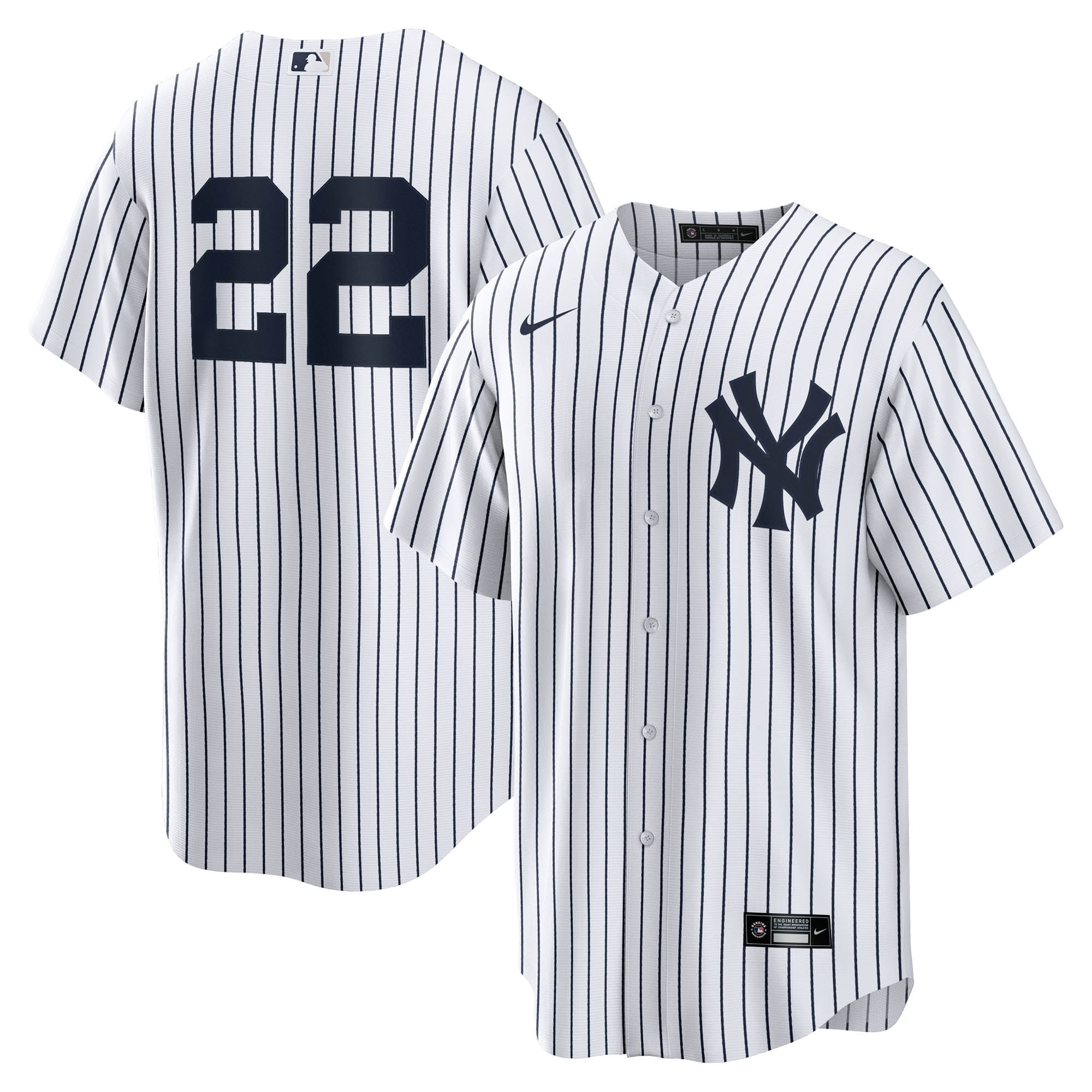 Ben Rice New York Yankees Home Jersey - White
