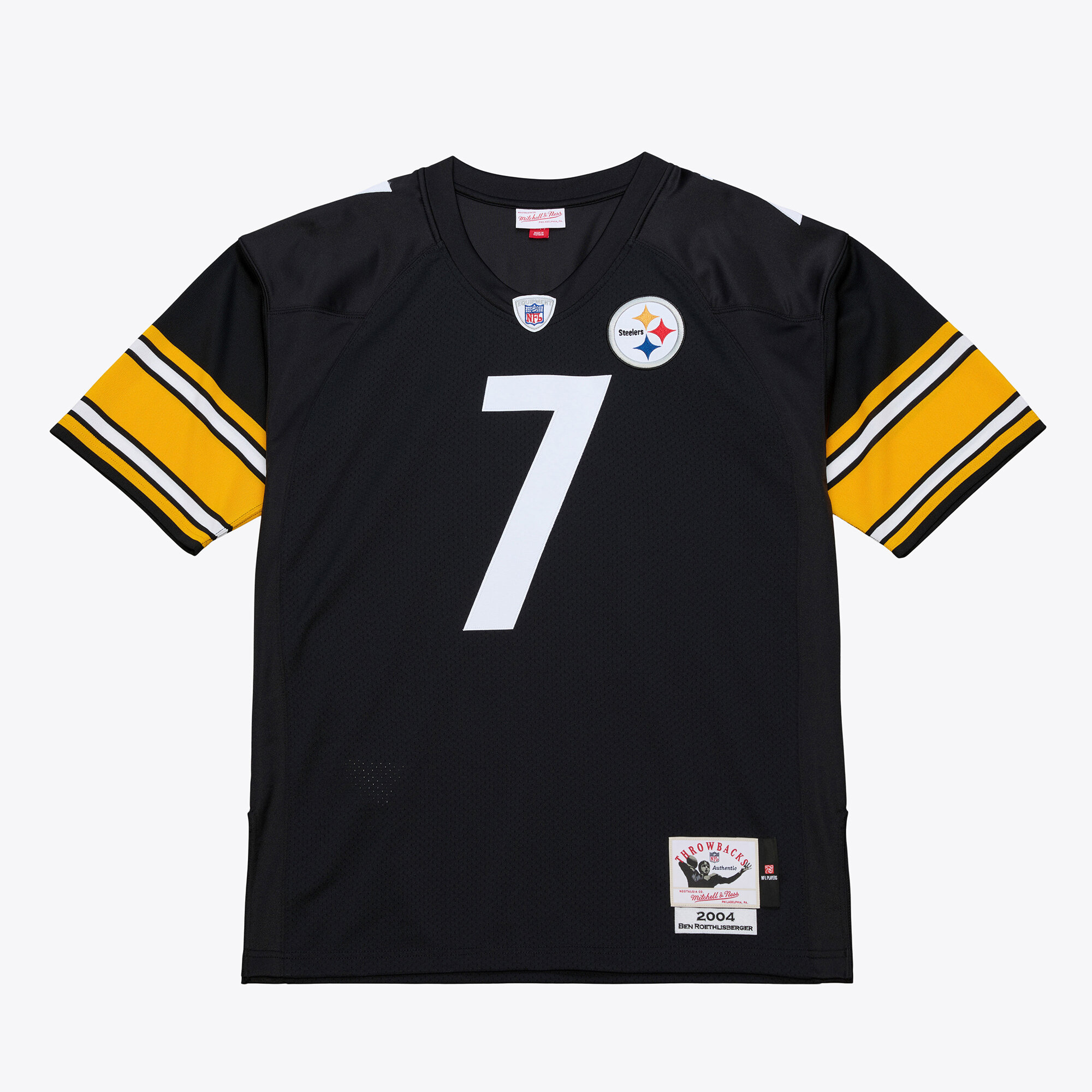 Ben Roethlisberger Pittsburgh Steelers 2004 Jersey - Black