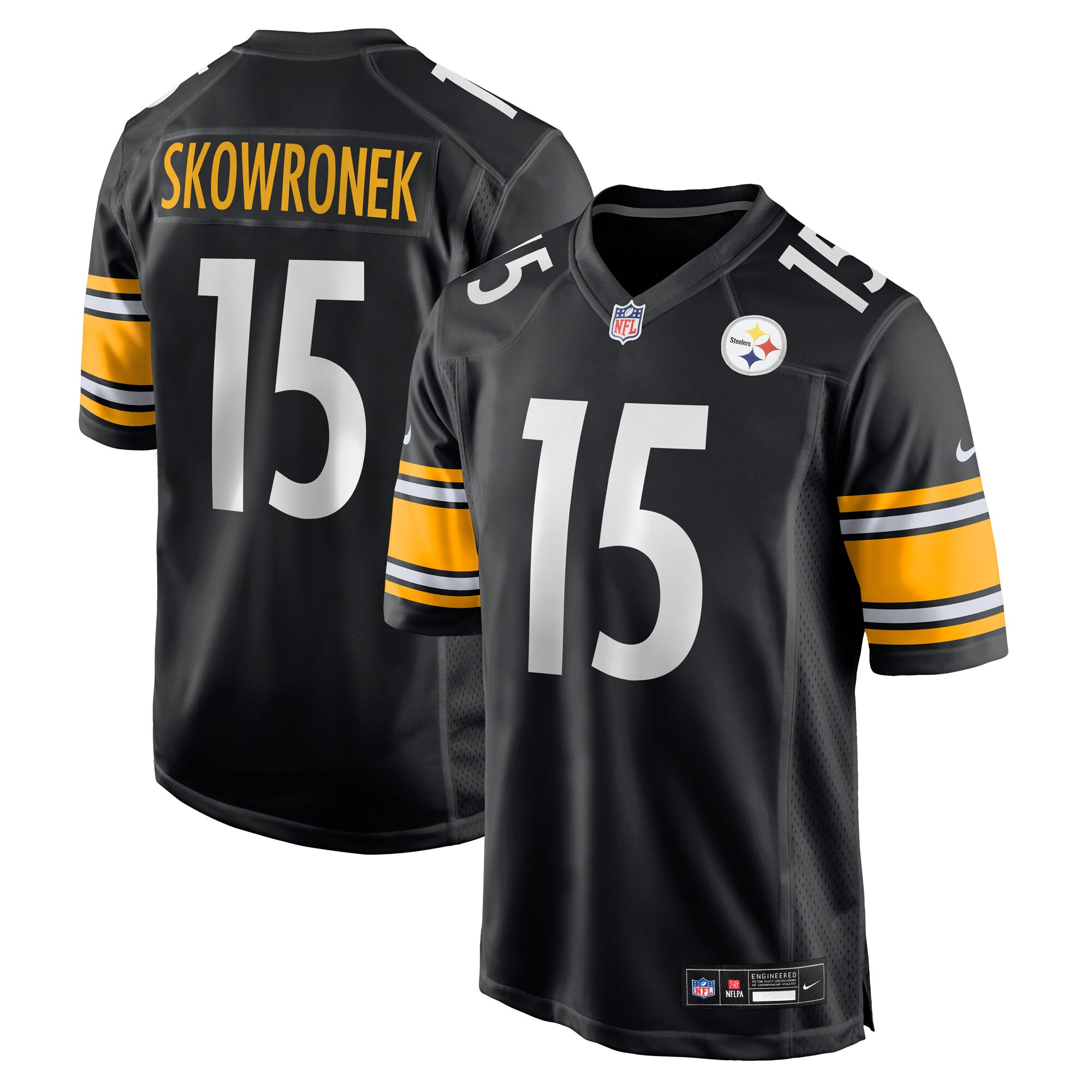 Ben Skowronek Pittsburgh Steelers Team Game Jersey - Black