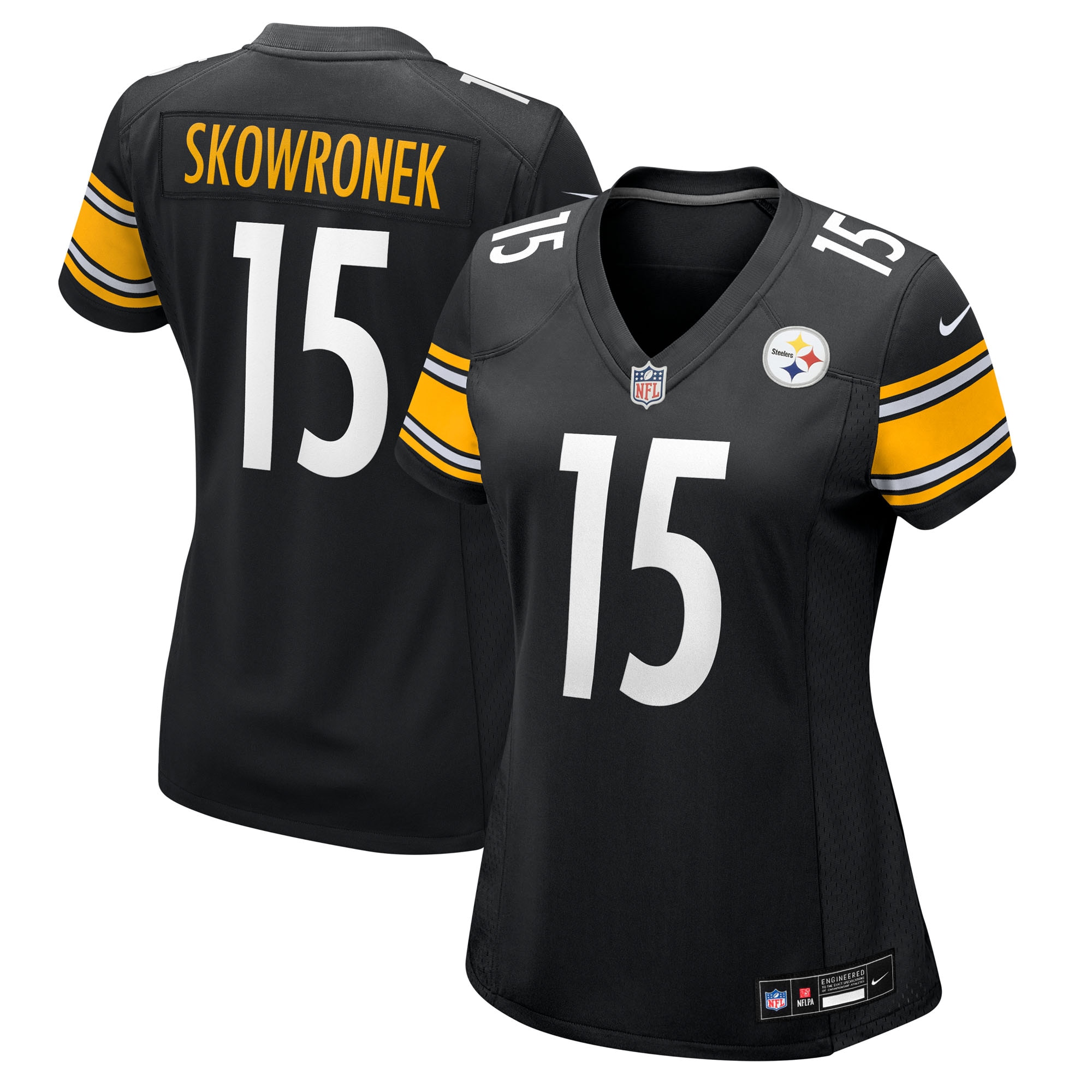 Ben Skowronek Pittsburgh Steelers Women's Team Game Jersey - Black