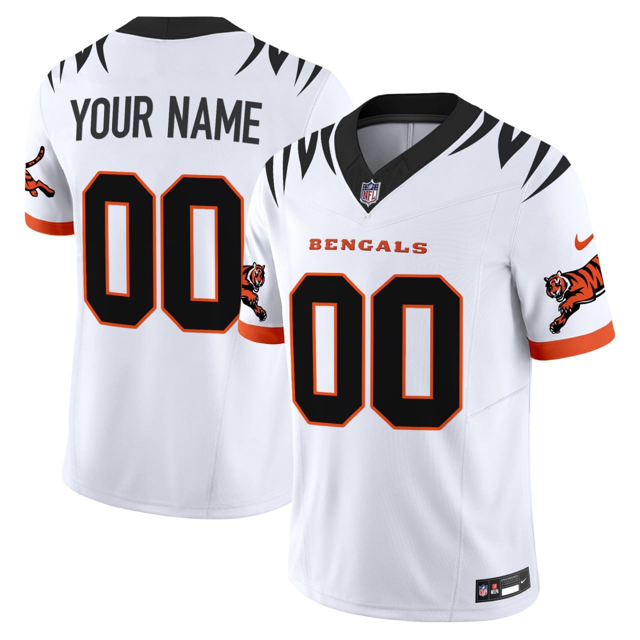 Alternative view of Bengals Black Alternate Jersey - Nike - Custom Name & Number