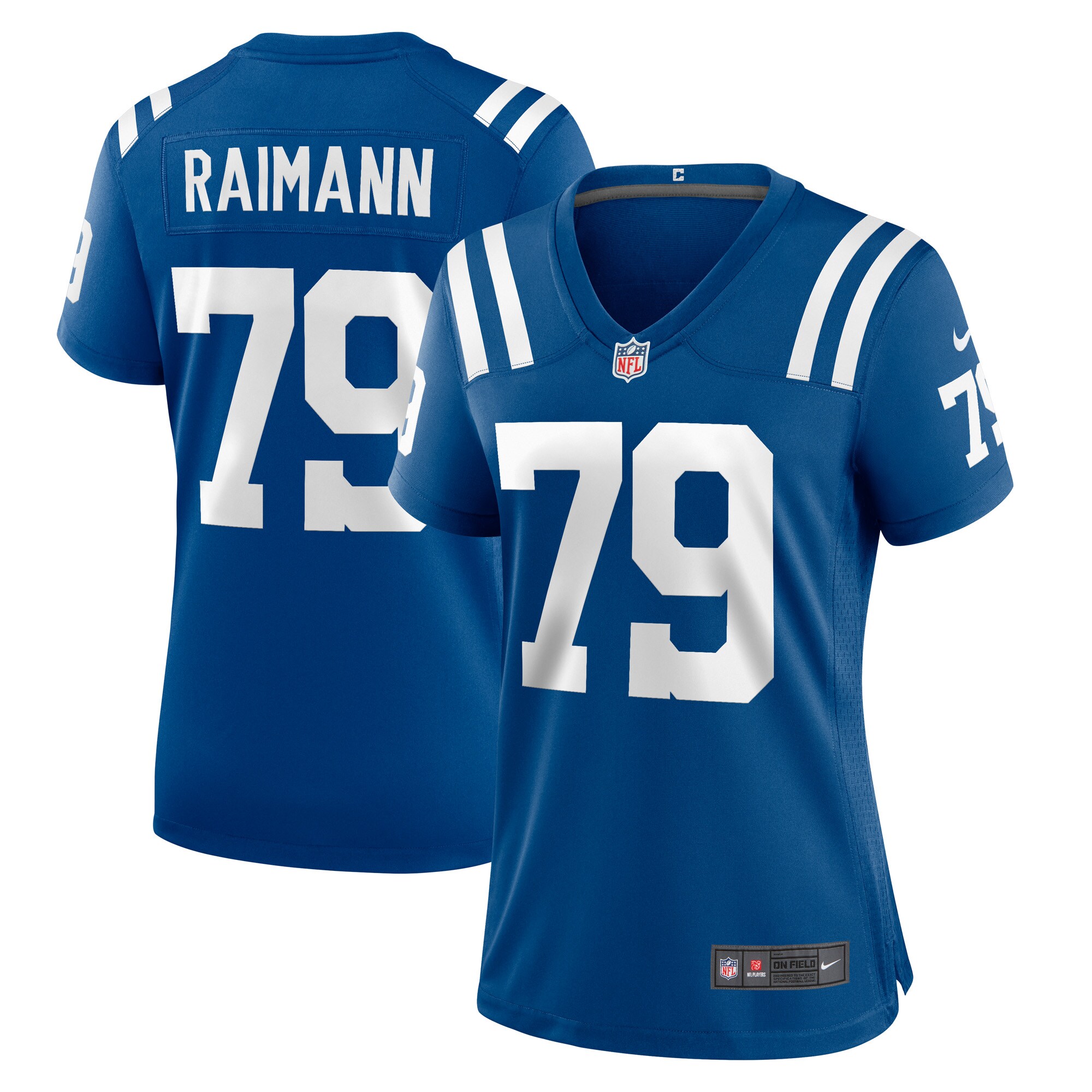 Bernhard Raimann Indianapolis Colts Women's Player Game Jersey - Royal