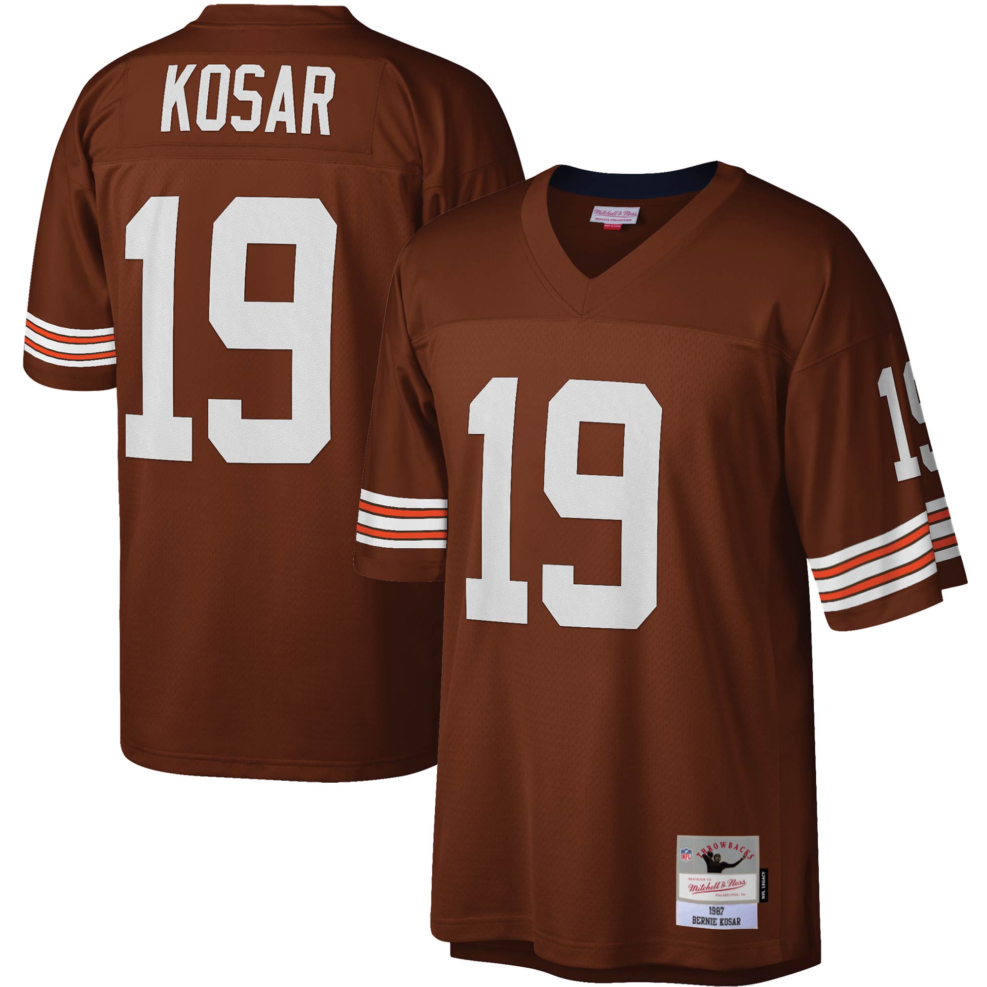 Bernie Kosar Cleveland Browns Legacy Jersey - Brown