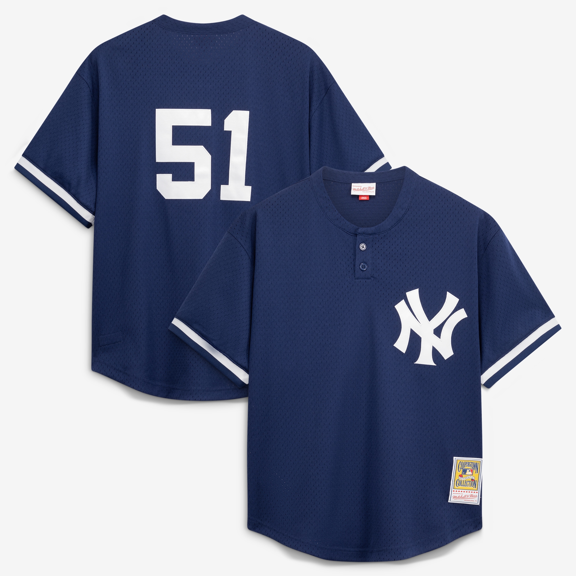 Bernie Williams New York Yankees Batting Practice Jersey - Navy
