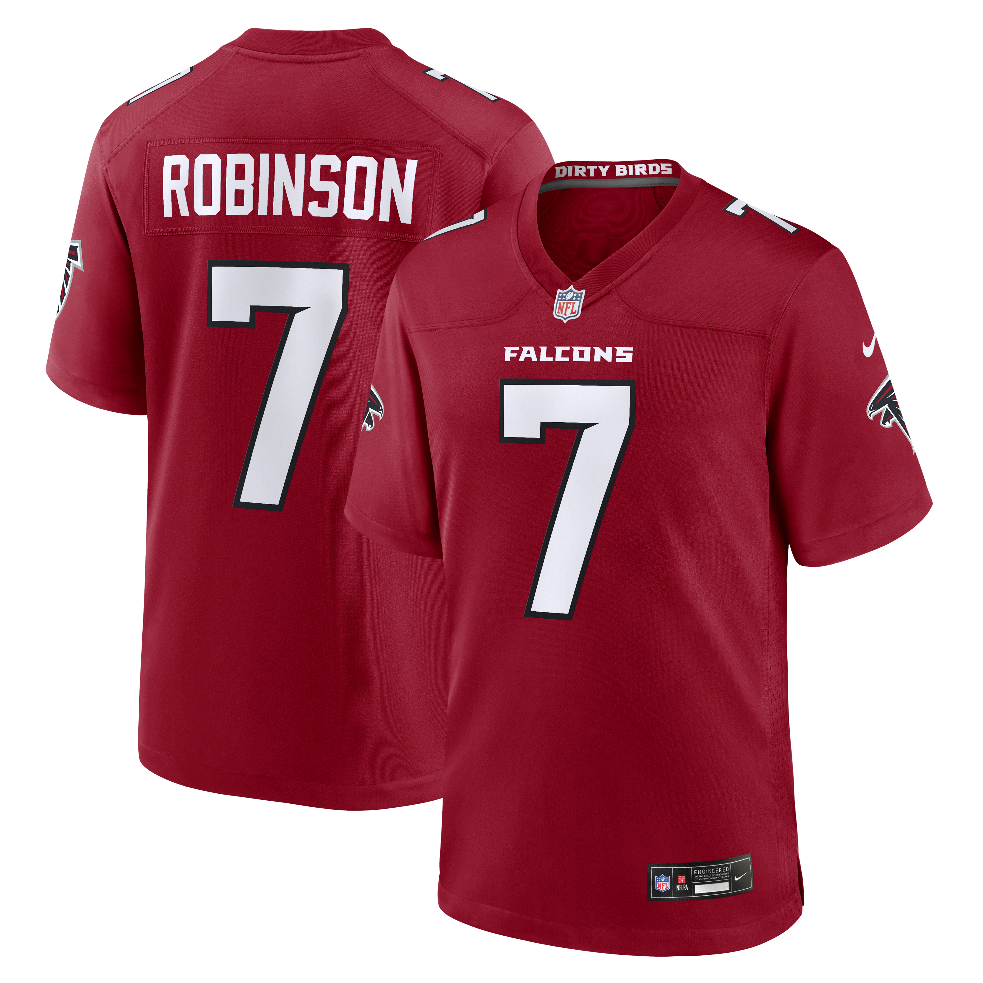 Bijan Robinson Atlanta Falcons Game Jersey