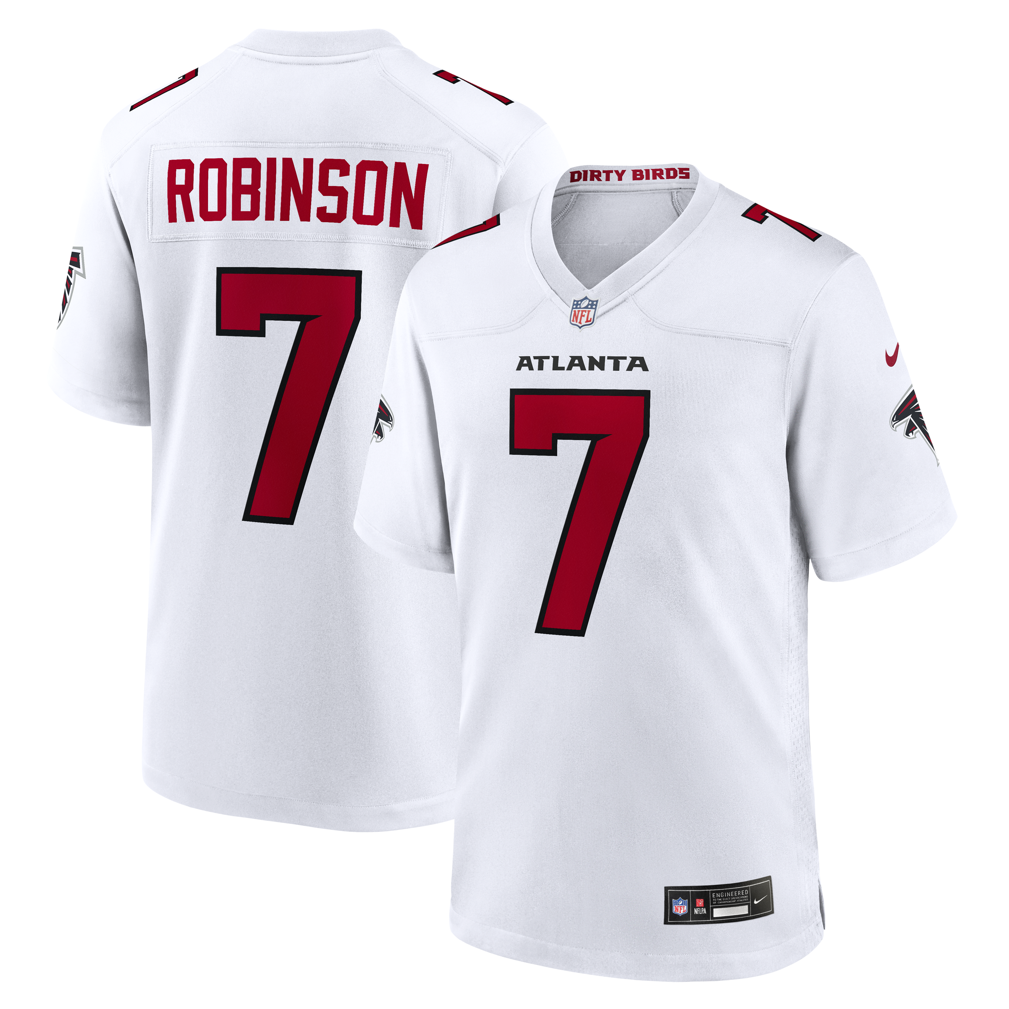 Bijan Robinson Atlanta Falcons Game Jersey