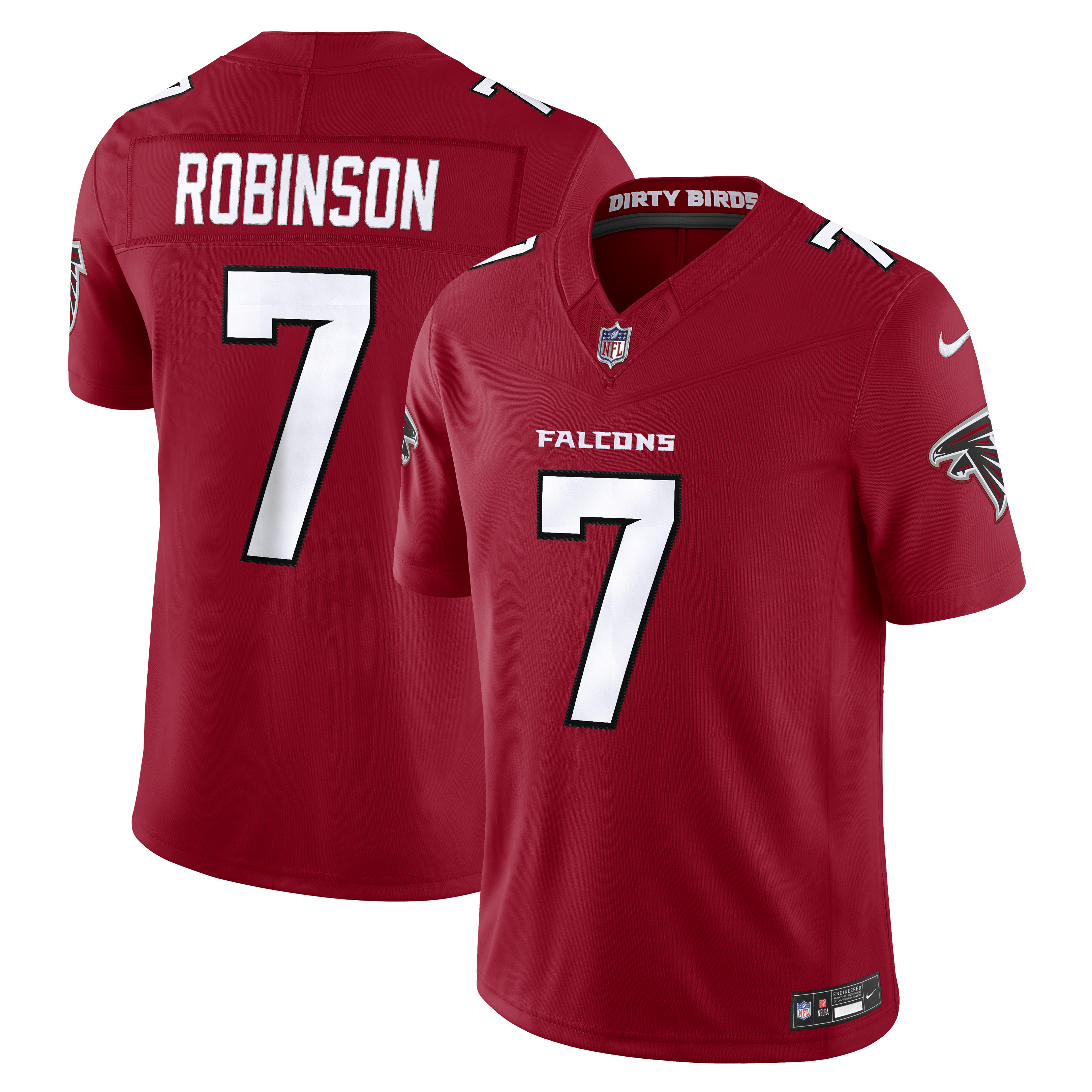Bijan Robinson Atlanta Falcons Vapor F.U.S.E. Sewn Down Limited Jersey