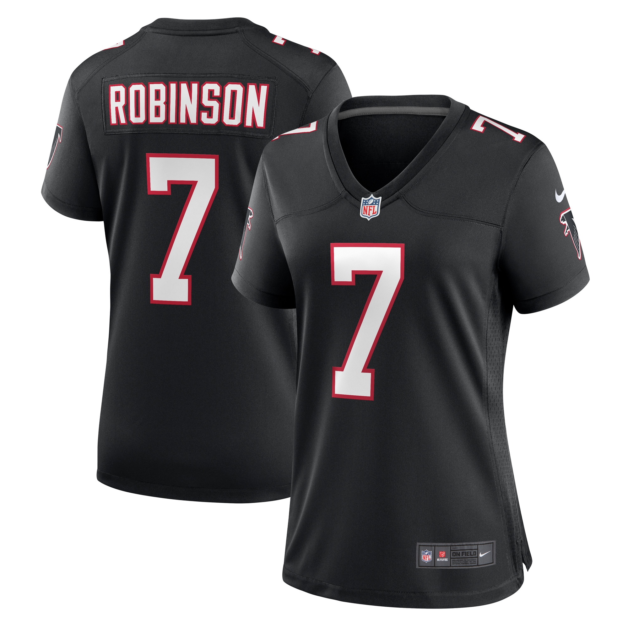 Bijan Robinson Atlanta Falcons Women's Alternate Game Jersey