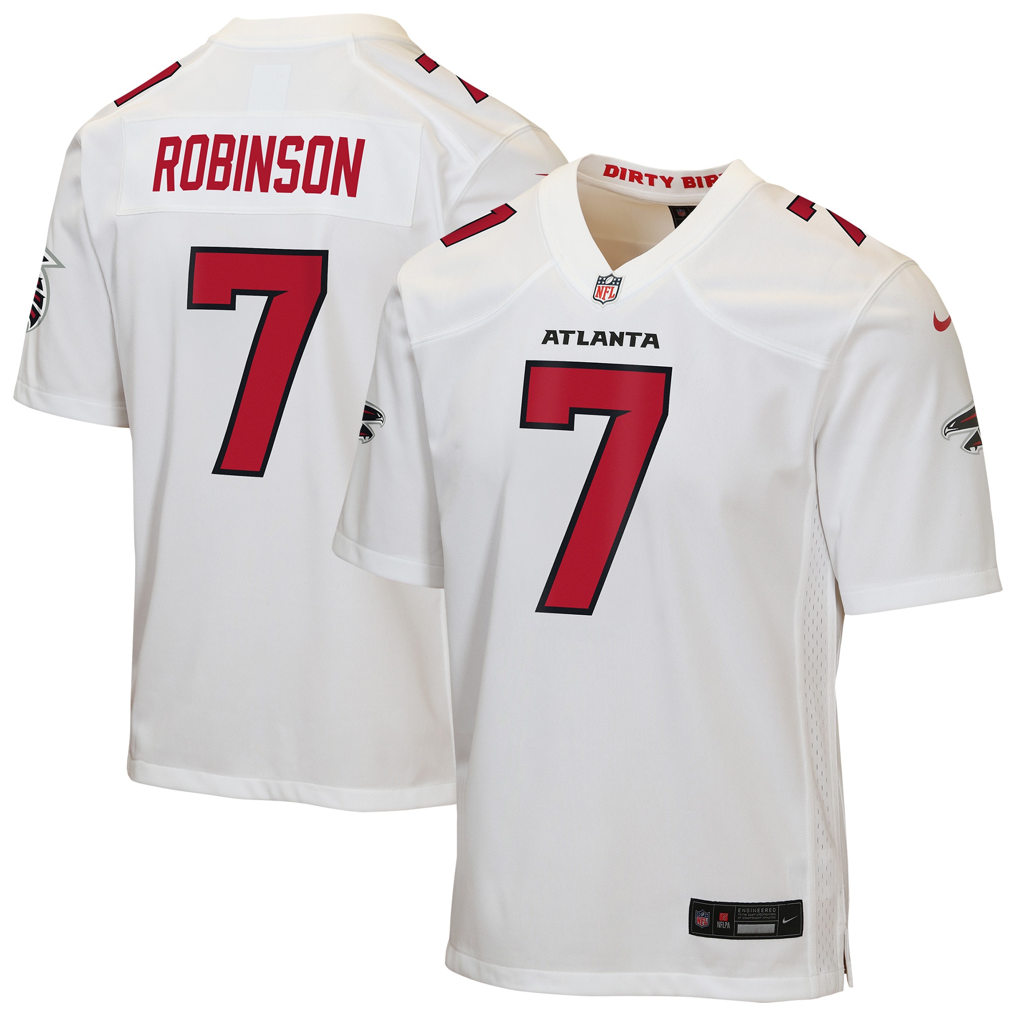 Bijan Robinson Atlanta Falcons Youth Game Jersey