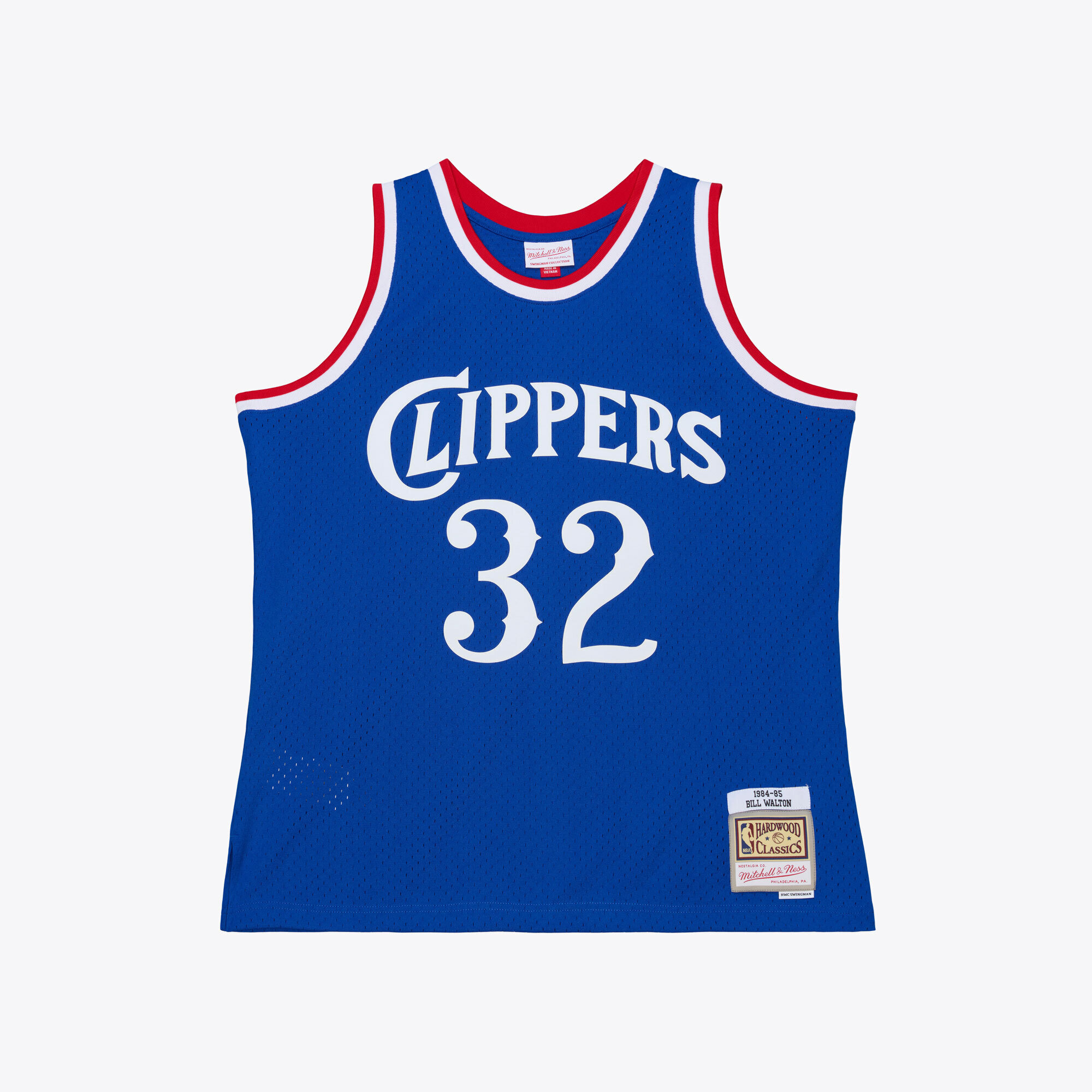 Bill Walton LA Clippers 1984-85 Swingman Jersey - Royal