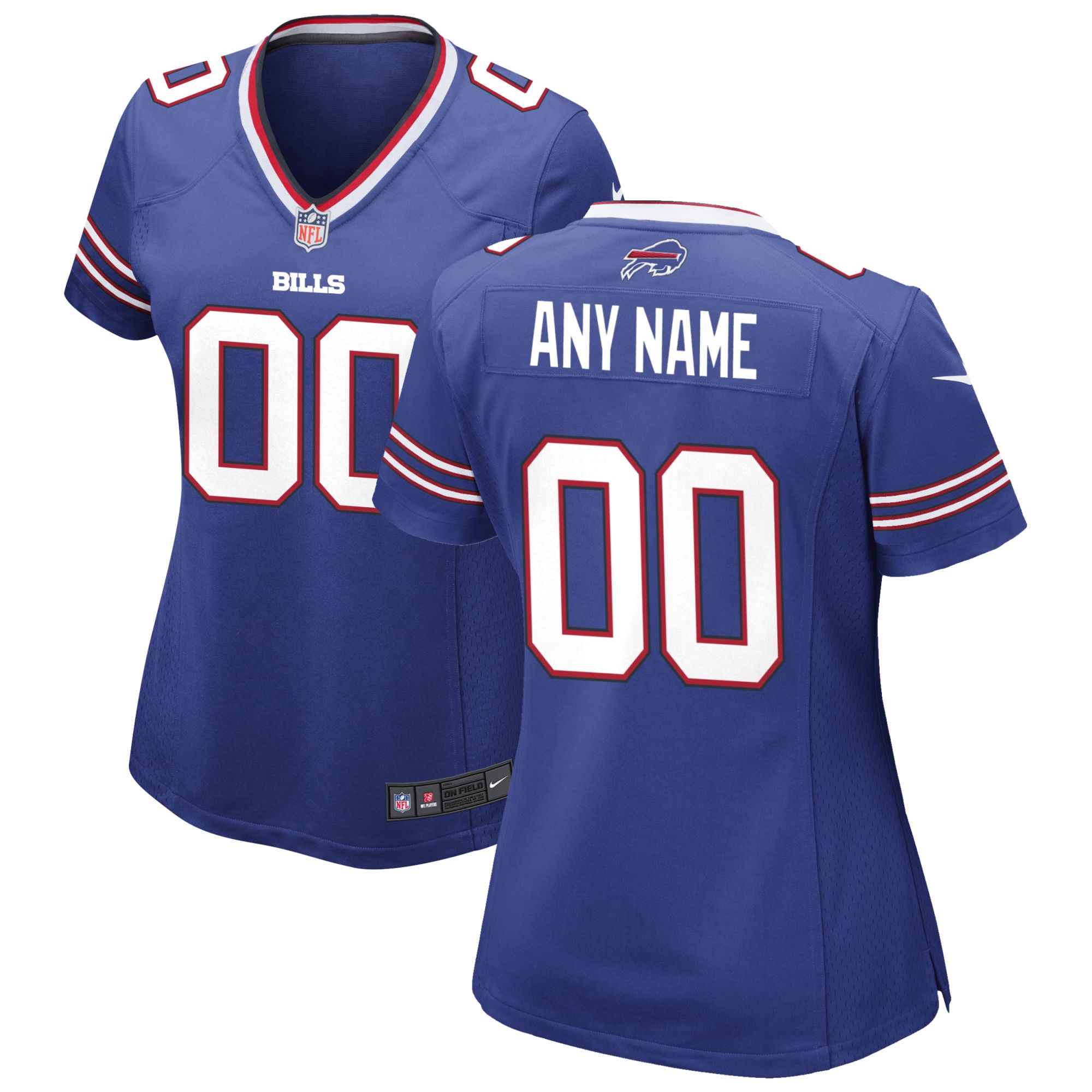Bills Royal Custom Jersey - Nike - Personalize Your NFL Style!
