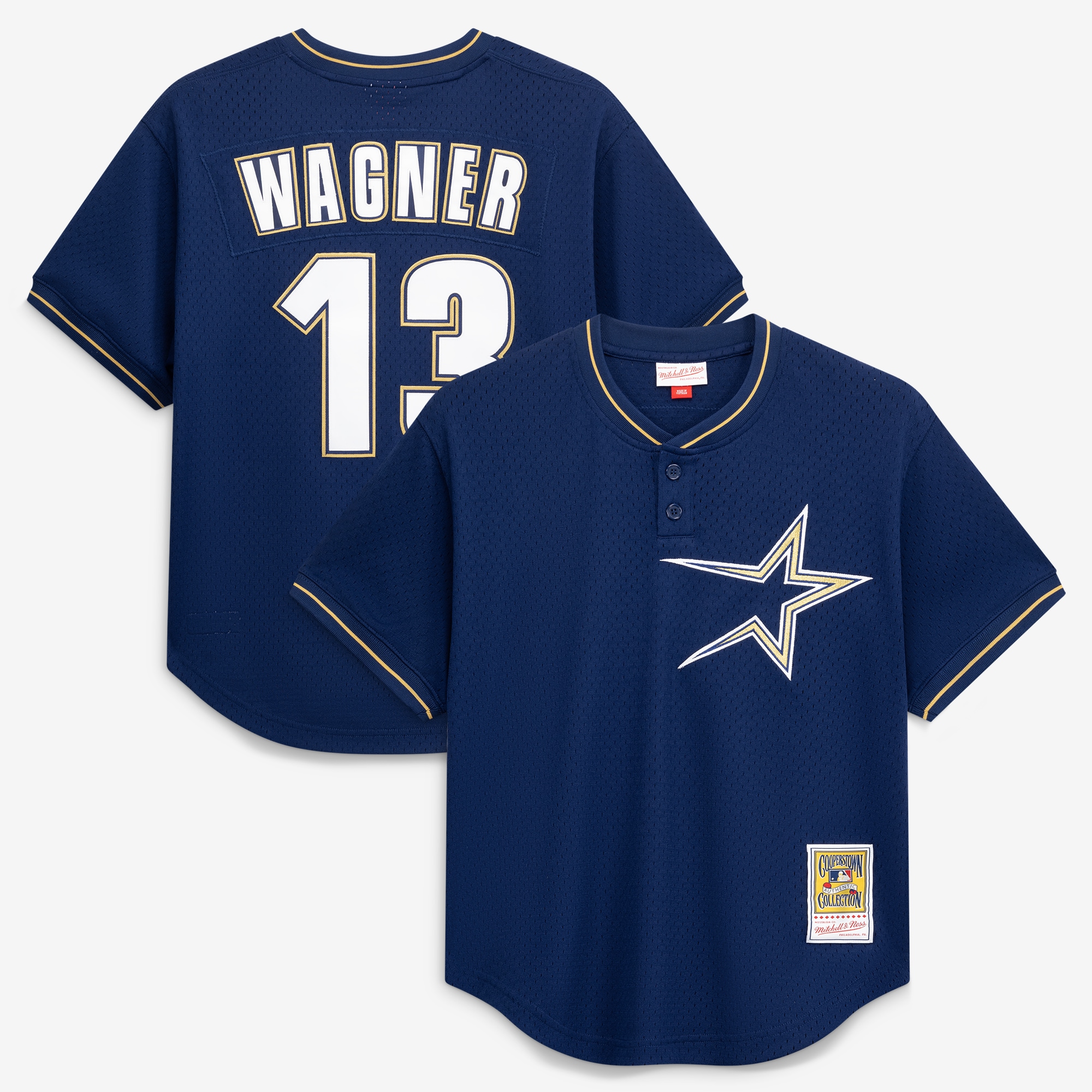 Billy Wagner Houston Astros Batting Practice Jersey - Navy