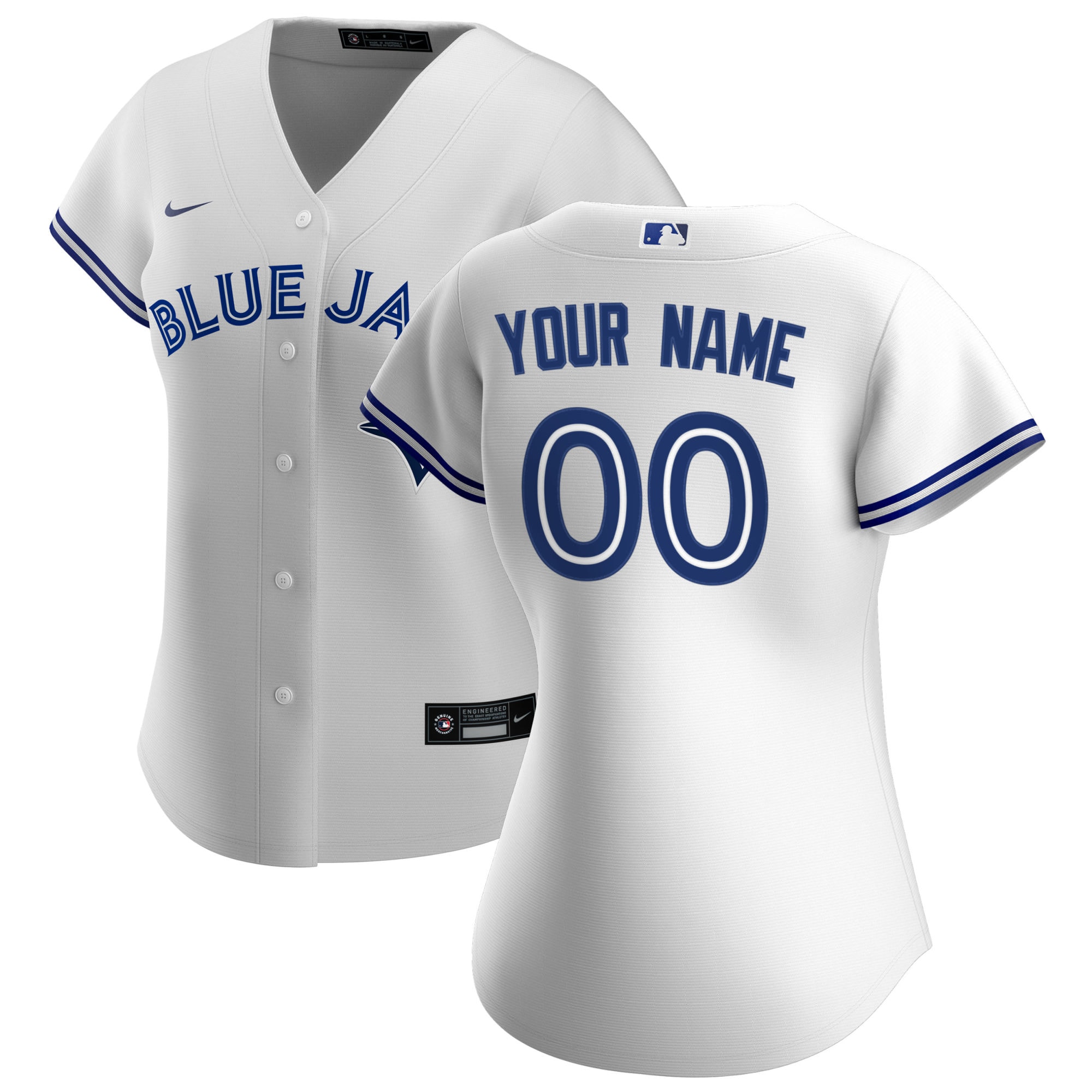 Blue Jays White Custom Jersey - Nike - Personalized Style