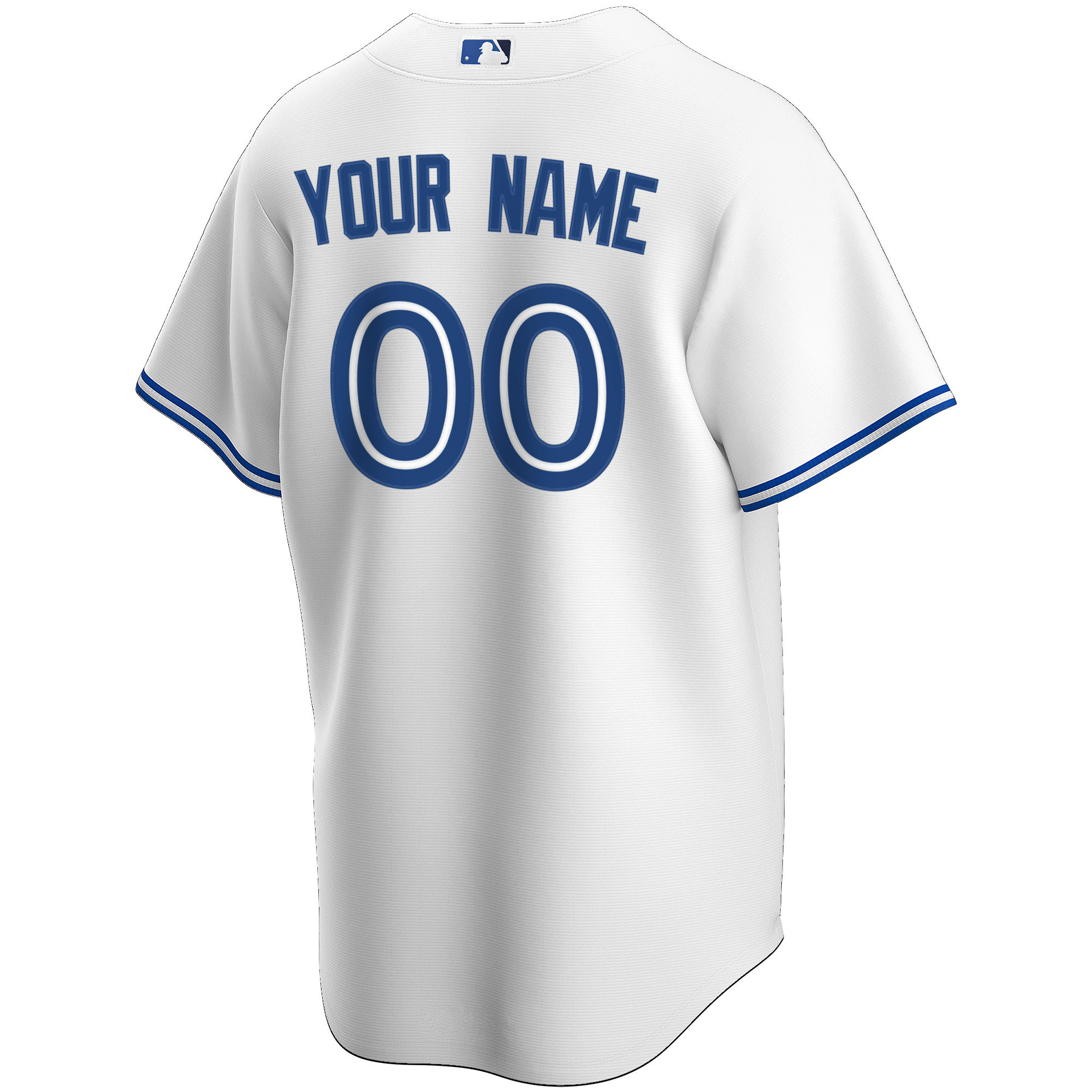 Alternative view of Blue Jays White Home Jersey nike - Nike Blue Jays White Home Jersey 2