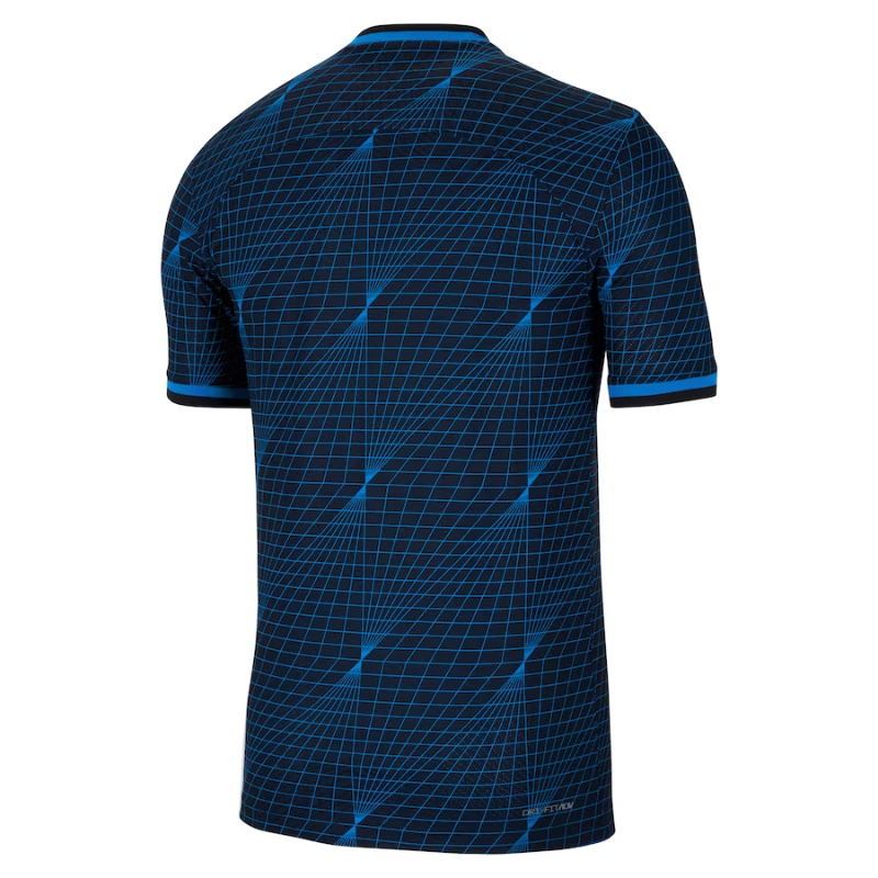 Alternative view of blue Nike Chelsea 2024 Away Jersey - Nike Chelsea 2024 Away Jersey