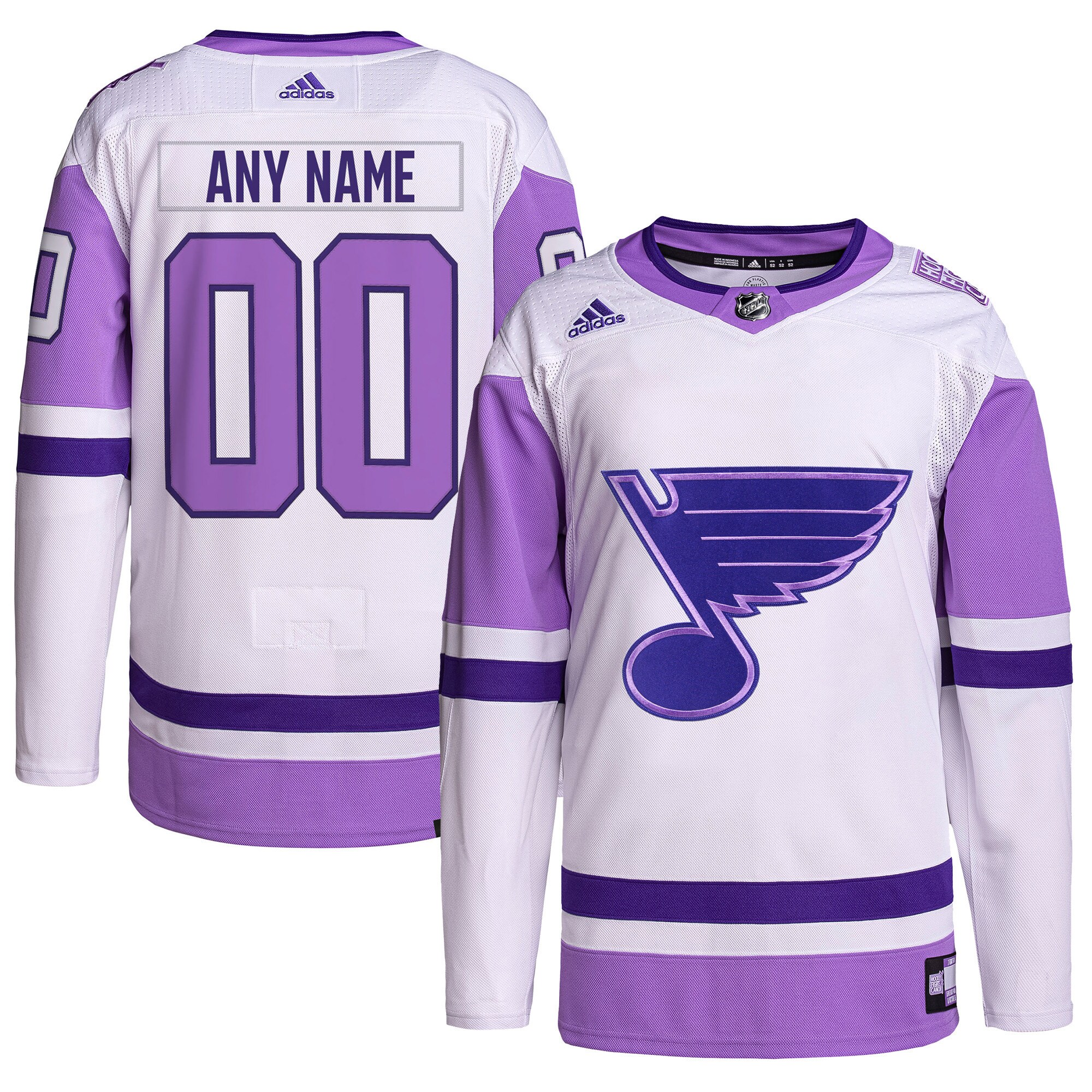 Blues Purple Jersey Adidas - Adidas St. Louis Blues Purple Jersey