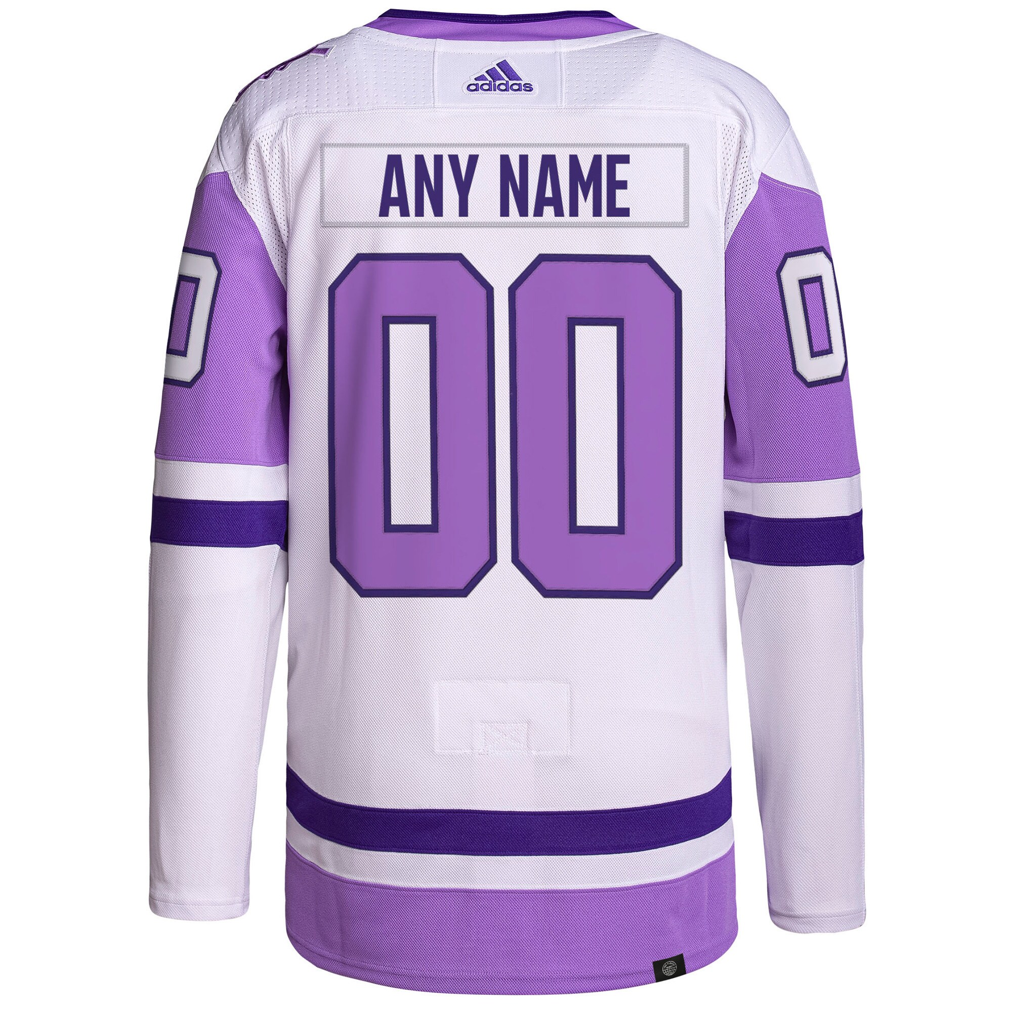 Alternative view of Blues Purple Jersey Adidas - Adidas St. Louis Blues Purple Jersey