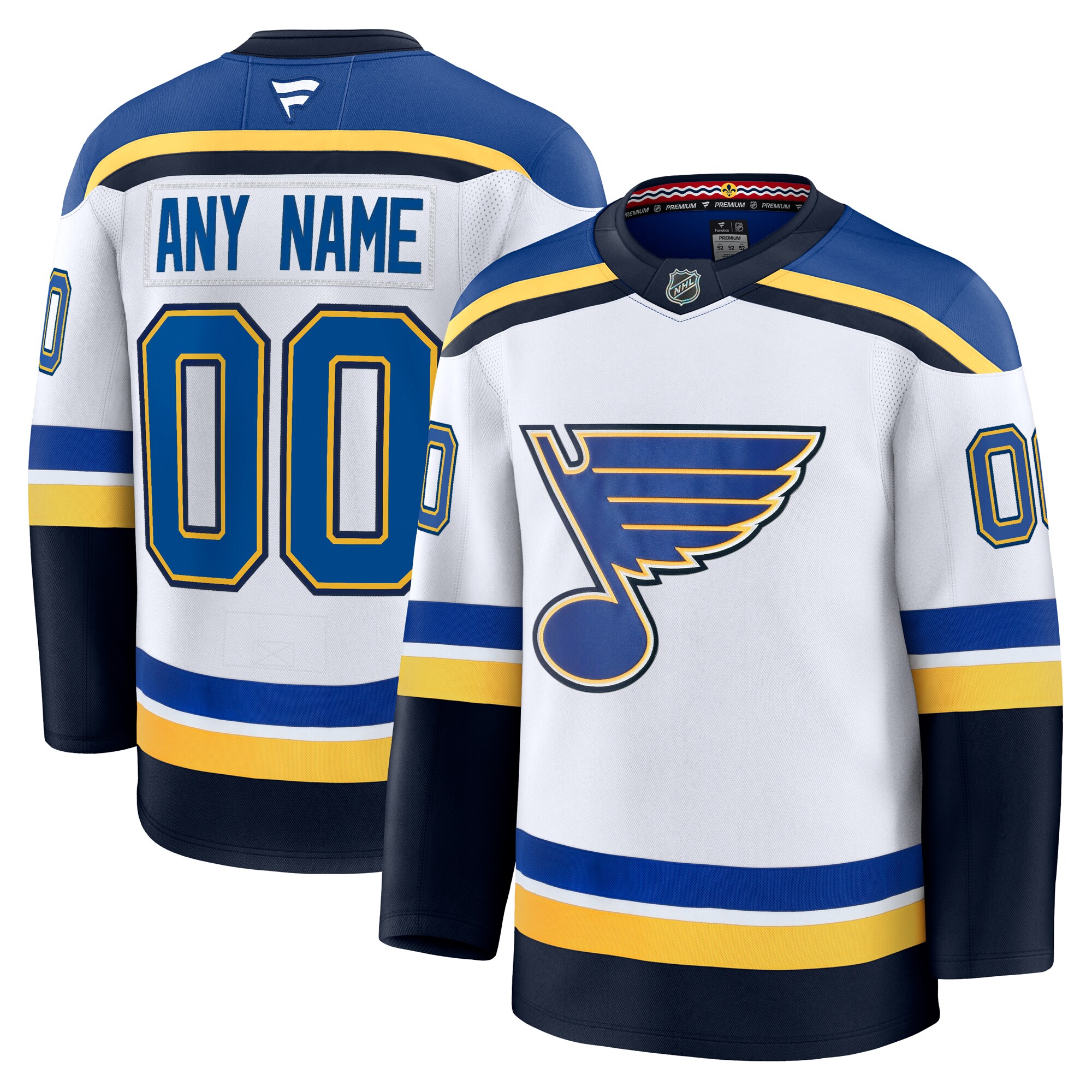 Blues White Premier Jersey - Fanatics - Custom NHL Gear