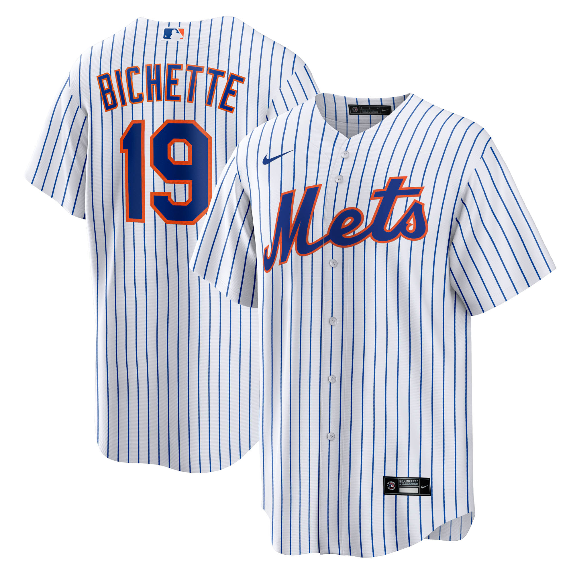 Bo Bichette New York Mets Home Jersey - White