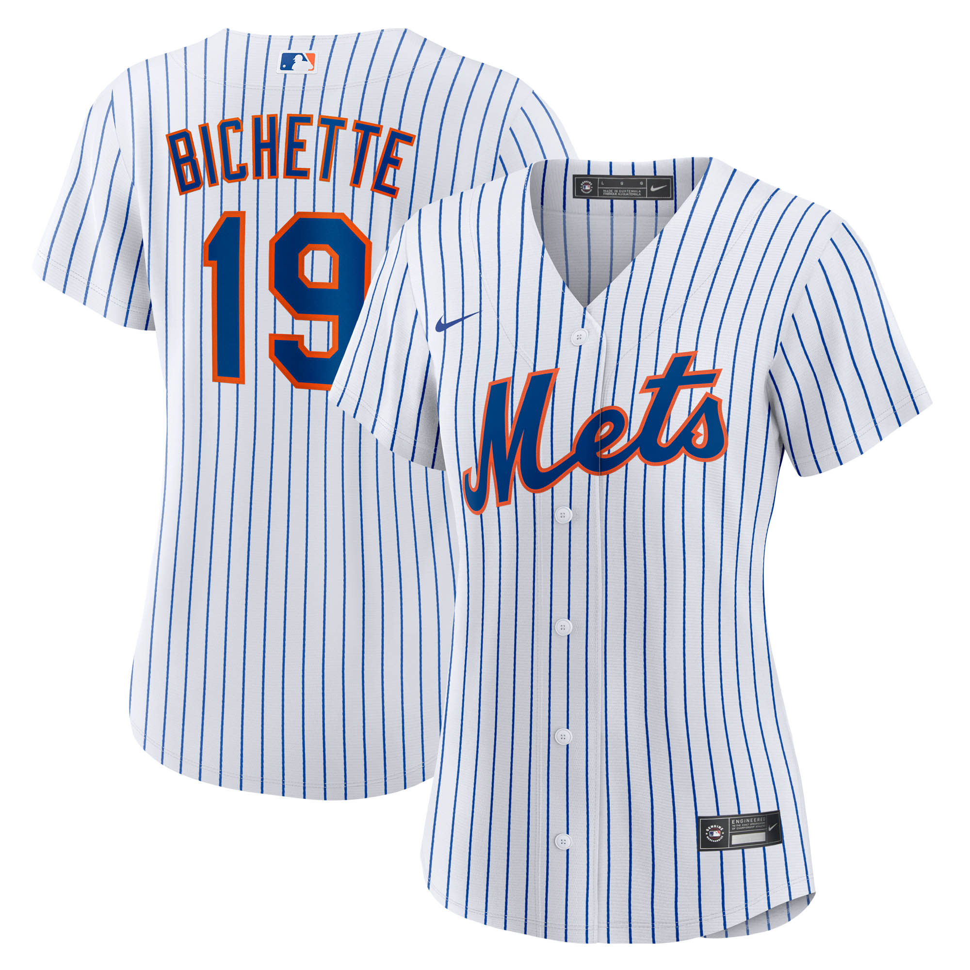 Bo Bichette New York Mets Women's Home Jersey - White