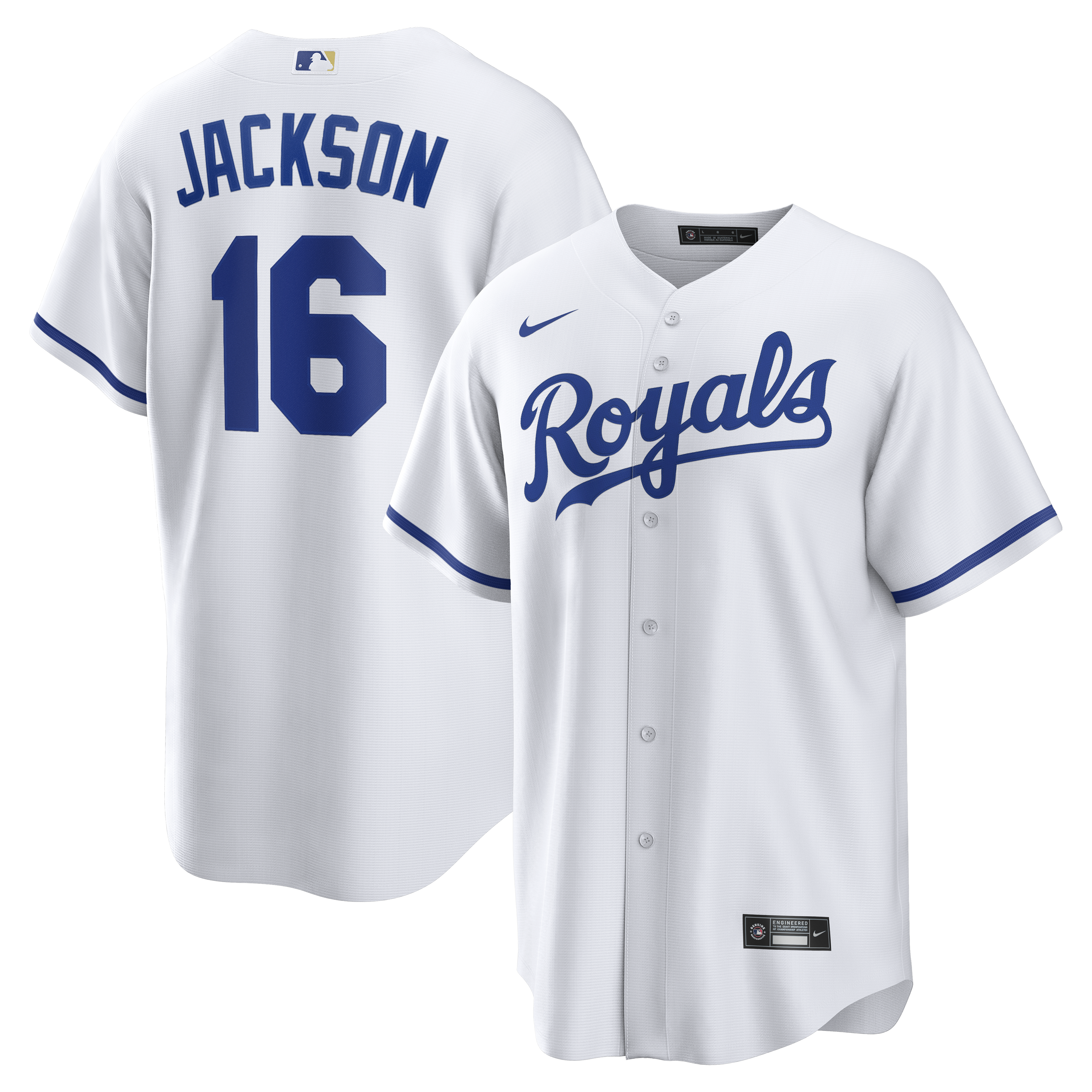Bo Jackson Kansas City Royals Home Retired Player Jersey - White