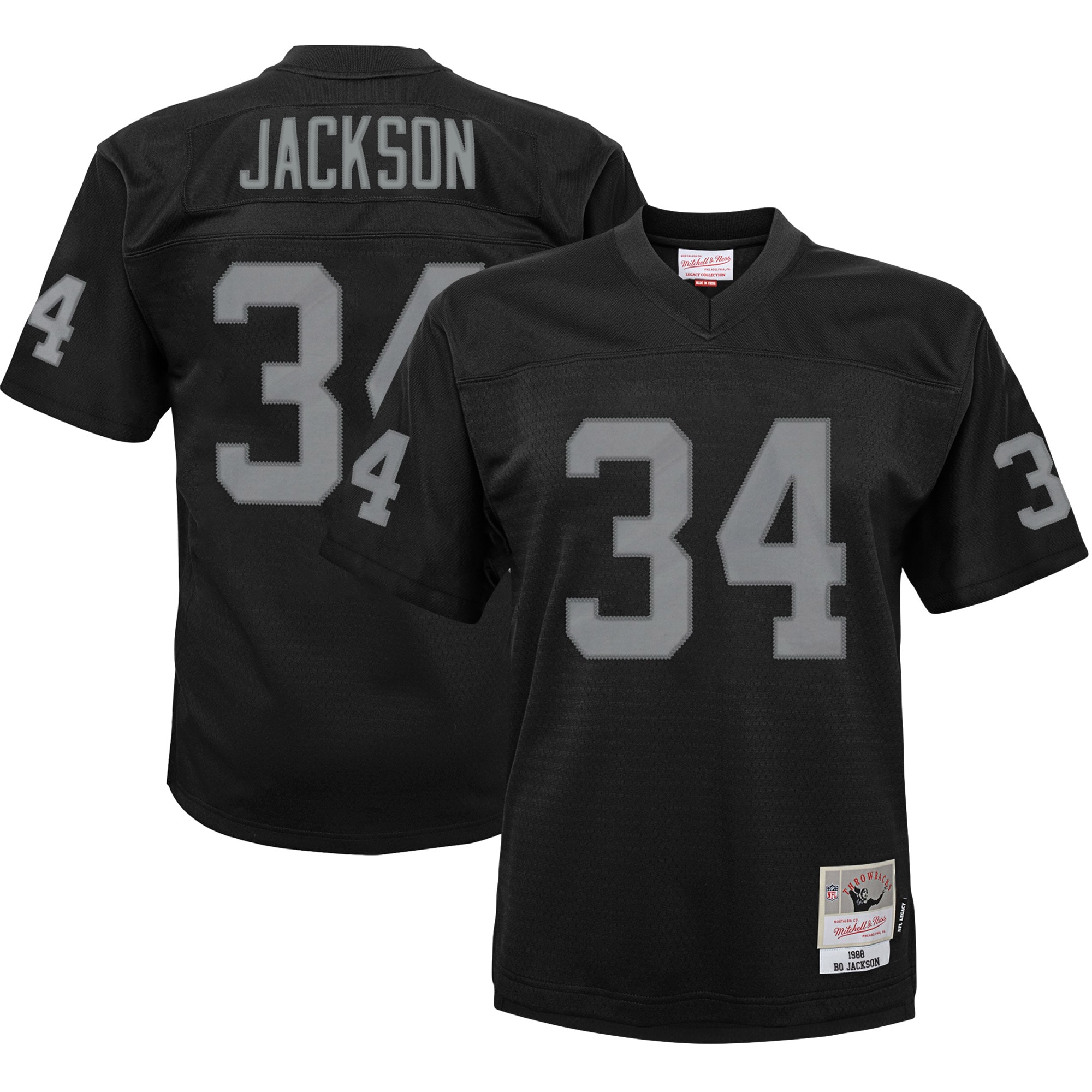 Bo Jackson Las Vegas Raiders Infant 1988 Retired Legacy Jersey - Black
