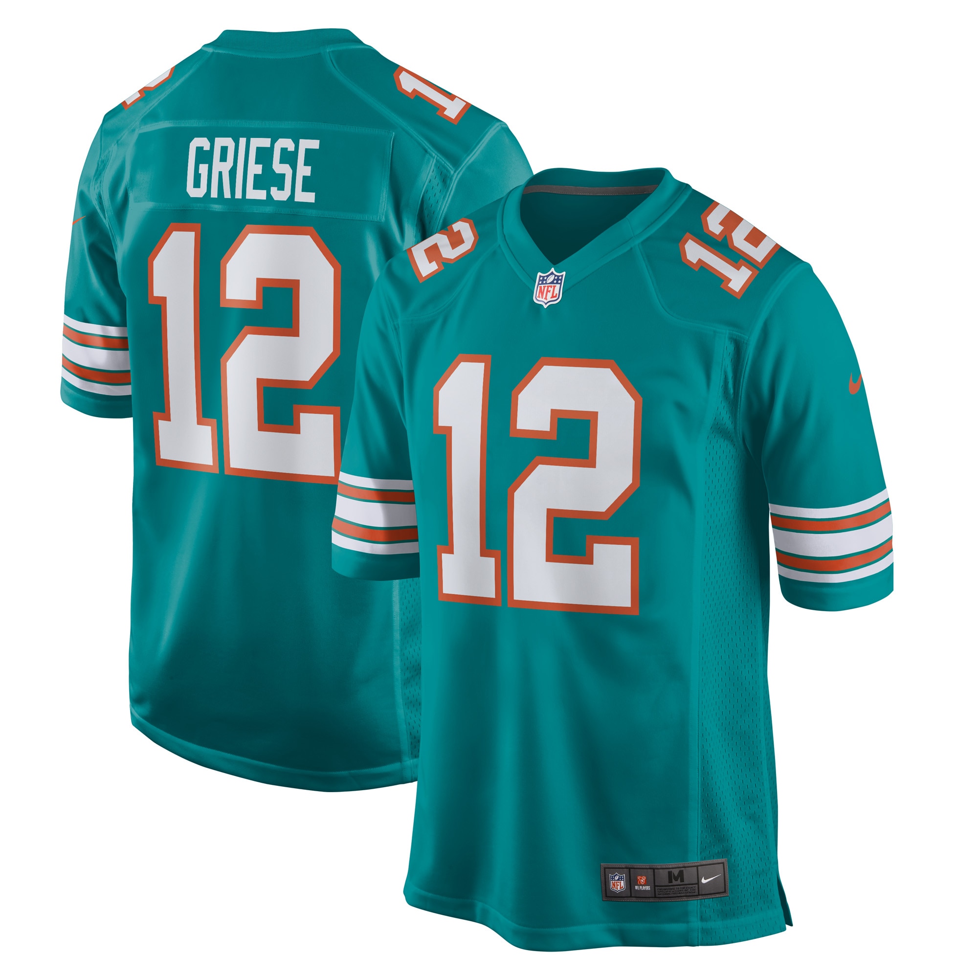 Bob Griese Miami Dolphins Retired Player Jersey