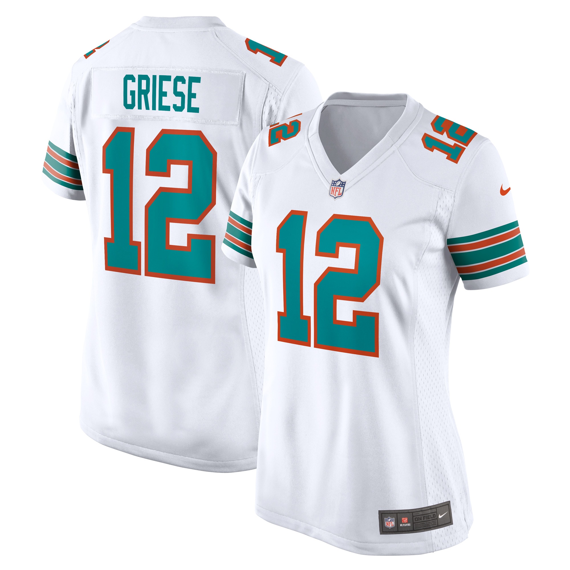 Bob Griese Miami Dolphins Women's Retired Player Jersey