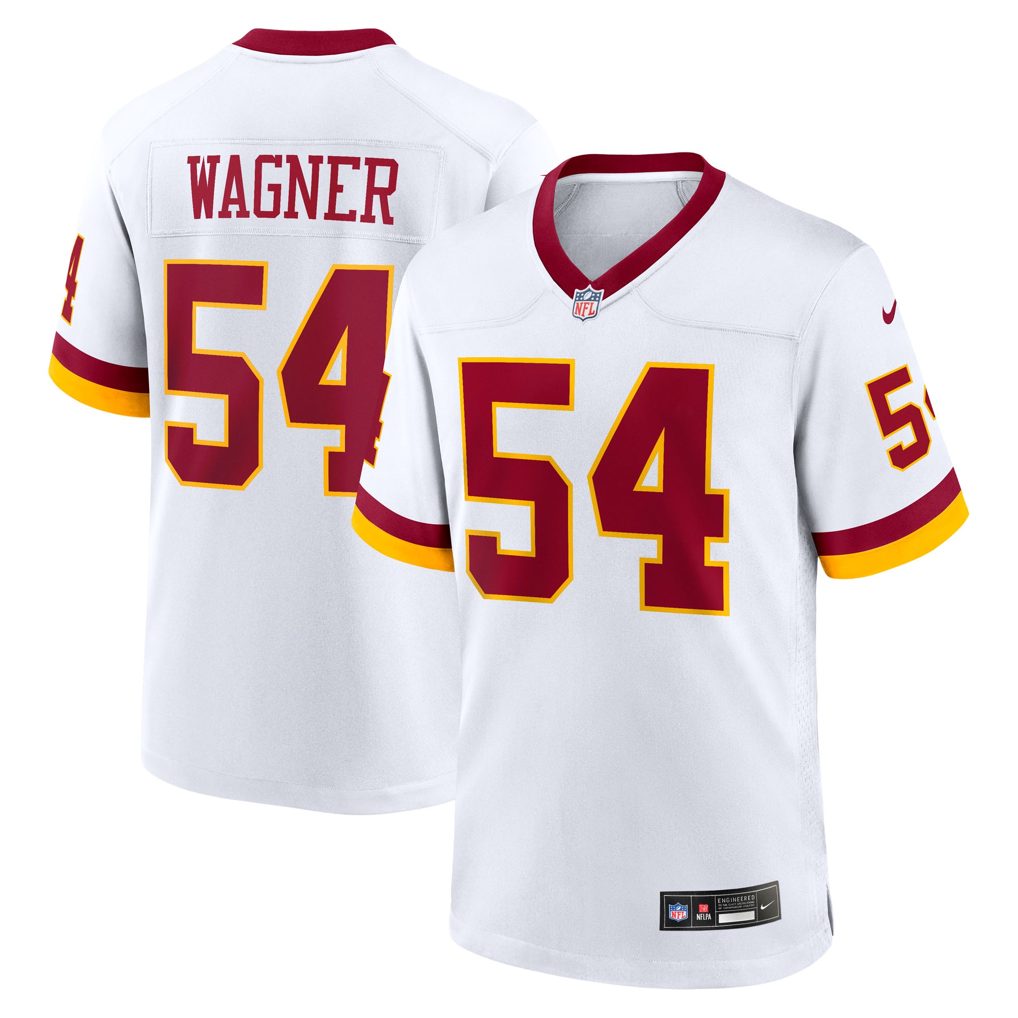 Bobby Wagner Washington Commanders Game Super Bowl Era Jersey - White